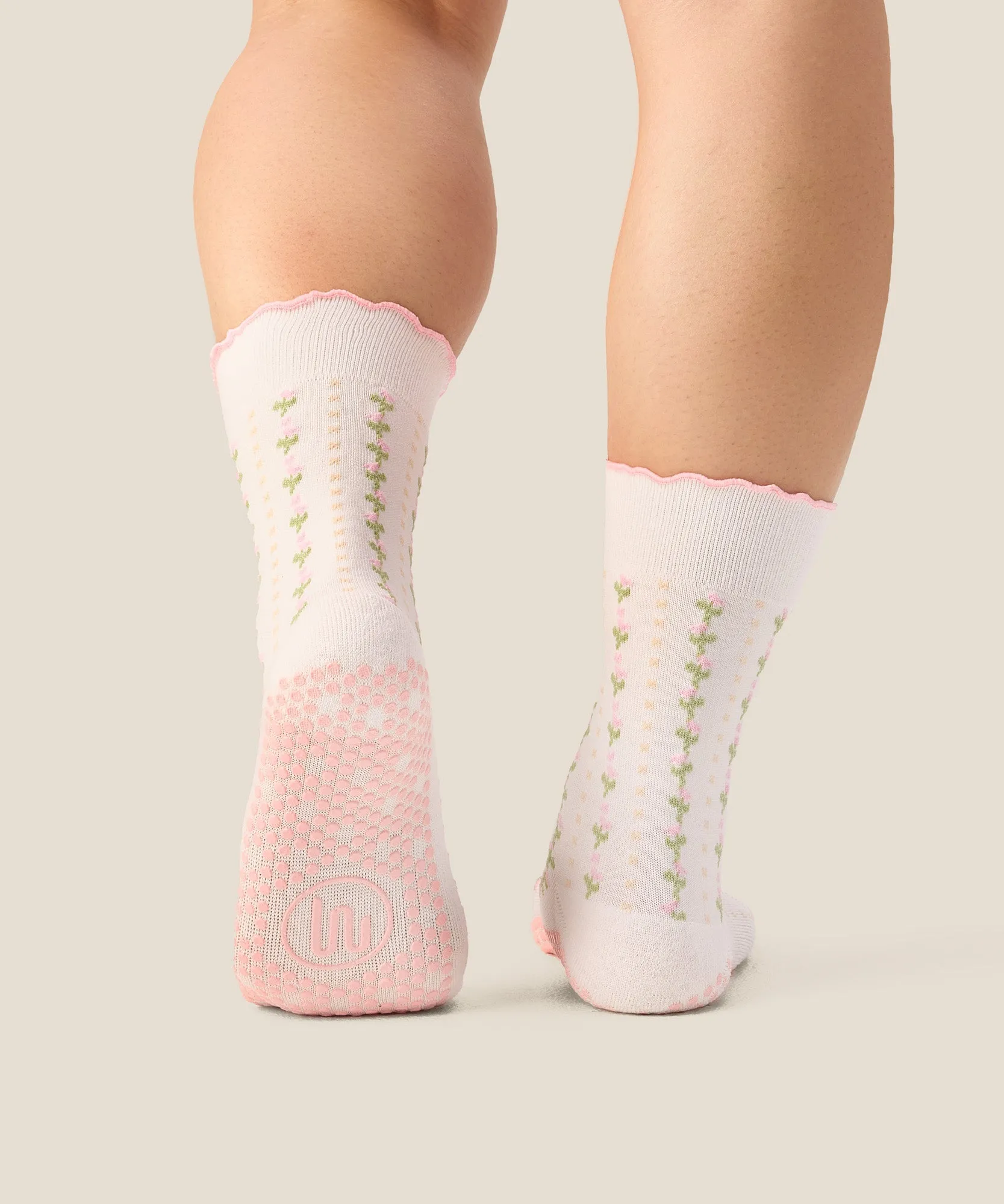 Crew Grip Socks - Wildflower Vine sold by MoveActive product image thumbnail 2