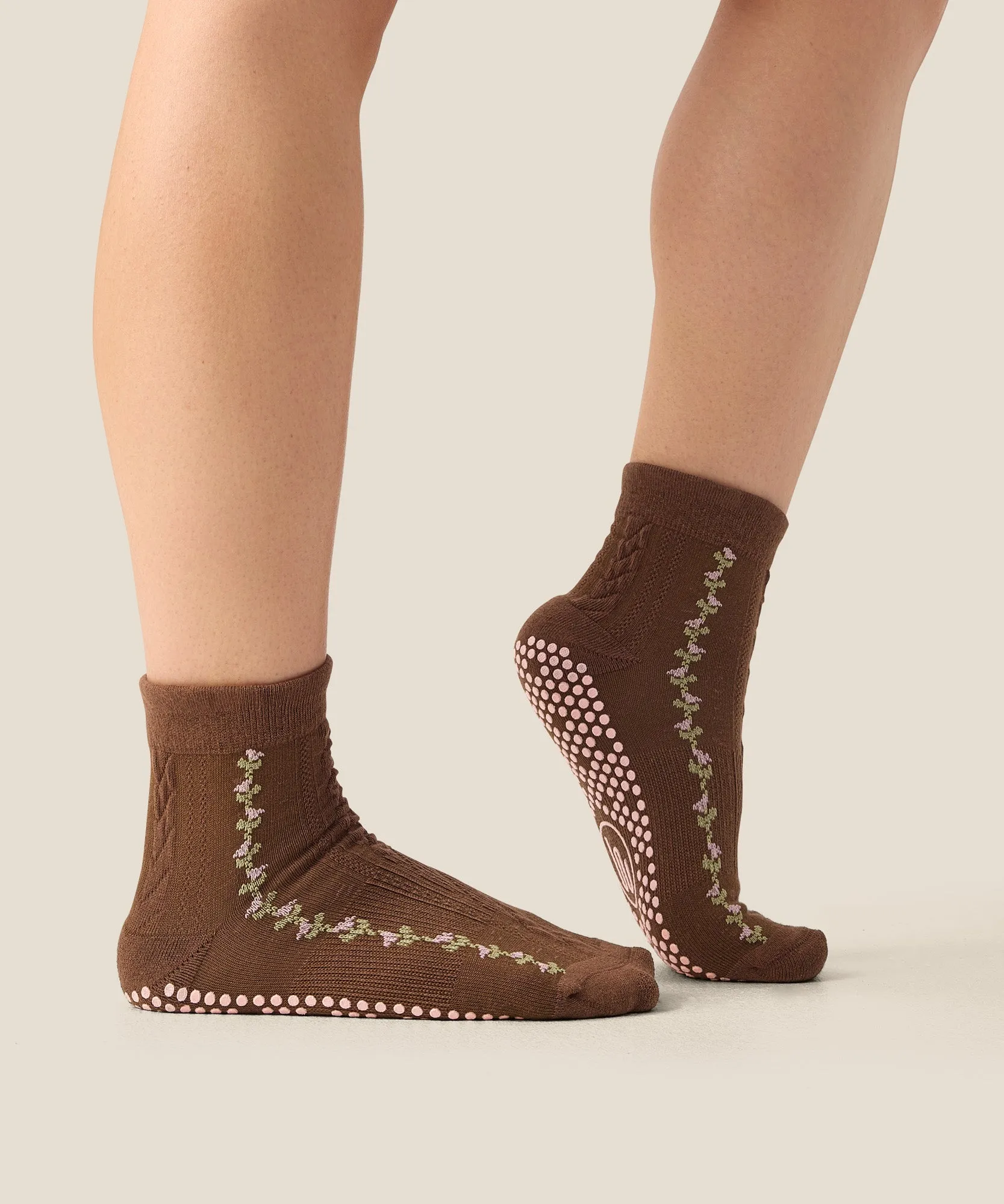 Crew Grip Socks - Vine Bark sold by MoveActive product image thumbnail 3