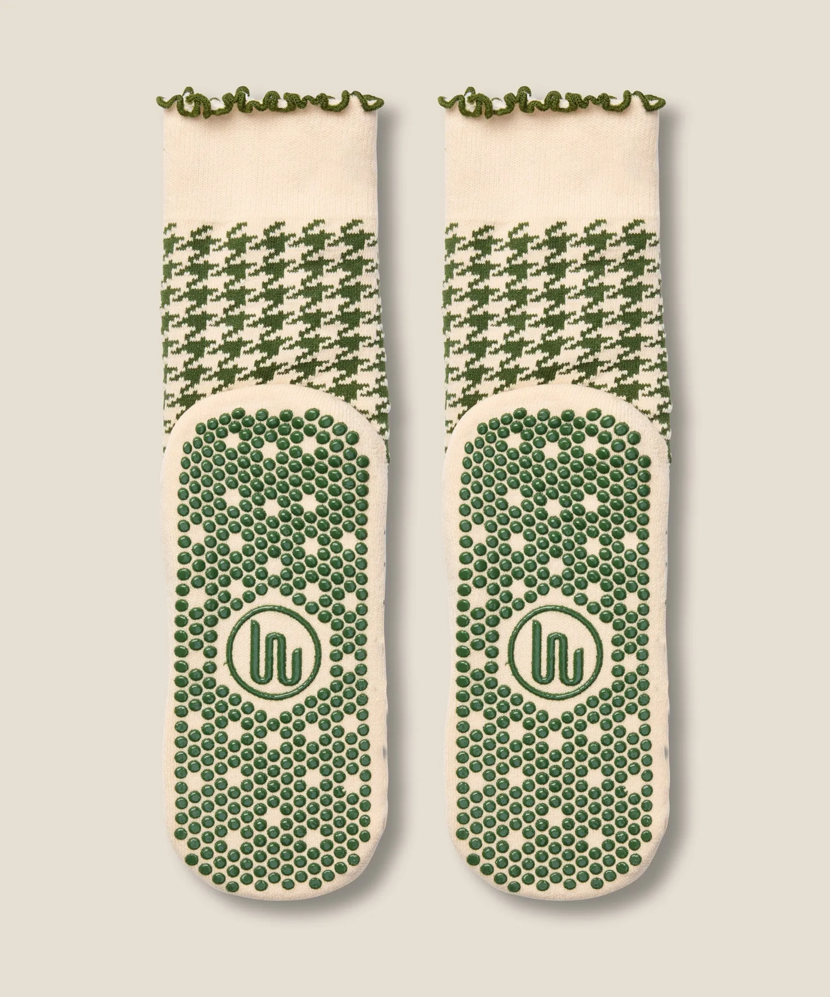Crew Grip Socks - Houndstooth Pine sold by MoveActive product image thumbnail 4