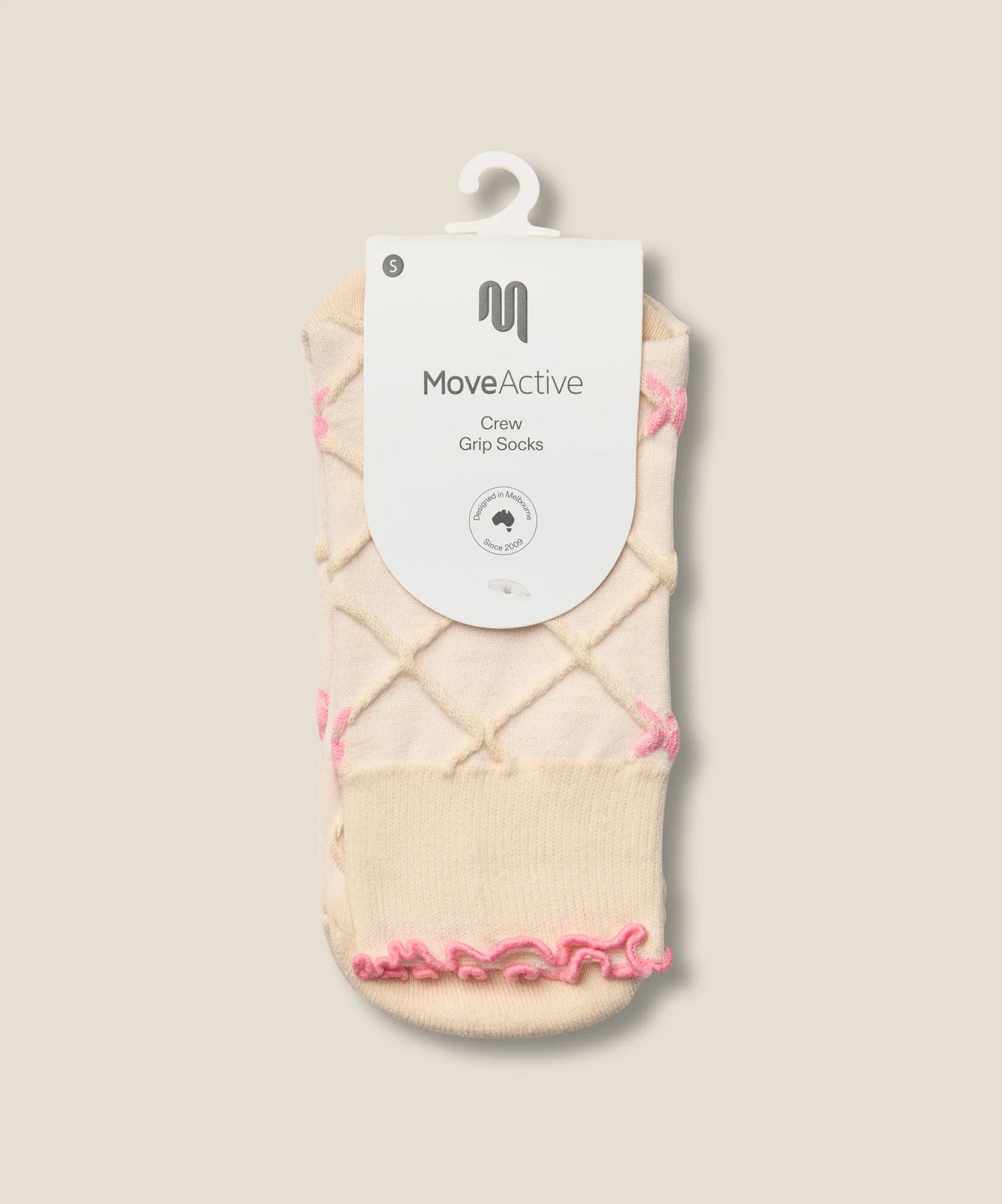 Crew Grip Socks - Lattice Oat sold by MoveActive product image thumbnail 5