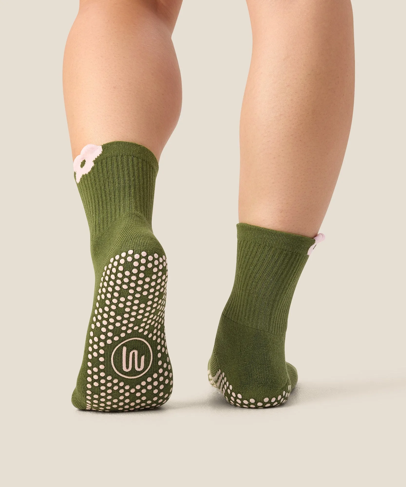 Crew Grip Socks - Flower Patch Pine sold by MoveActive product image thumbnail 3
