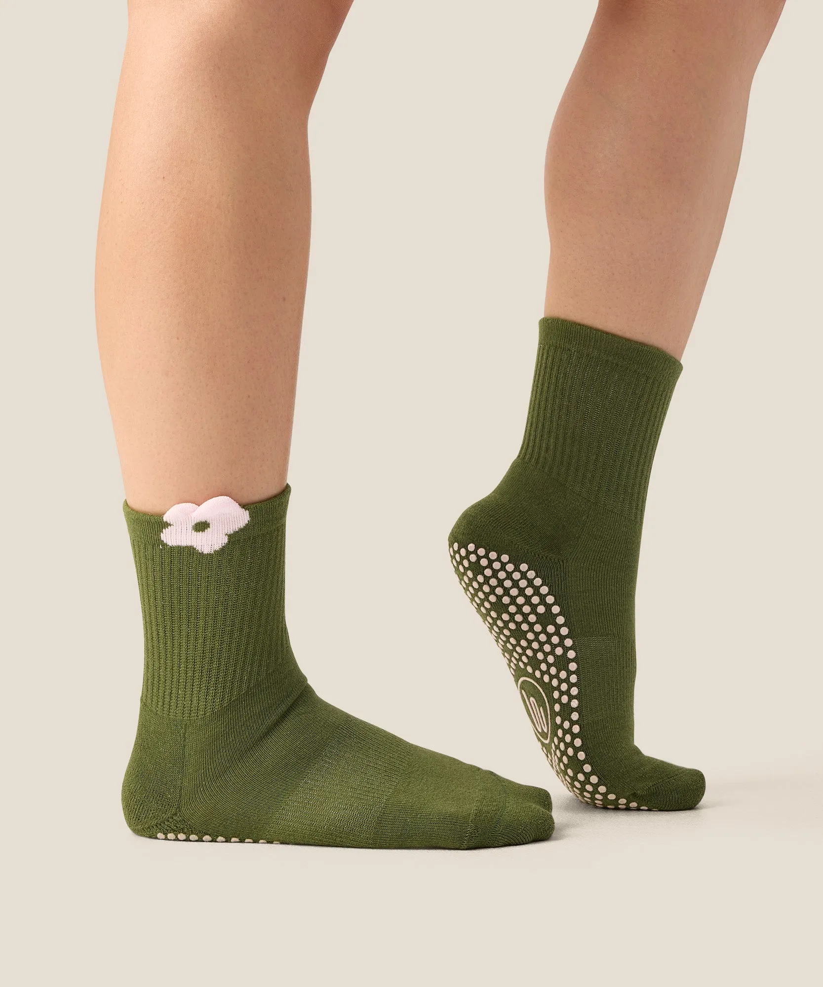 Crew Grip Socks - Flower Patch Pine sold by MoveActive product image thumbnail 4