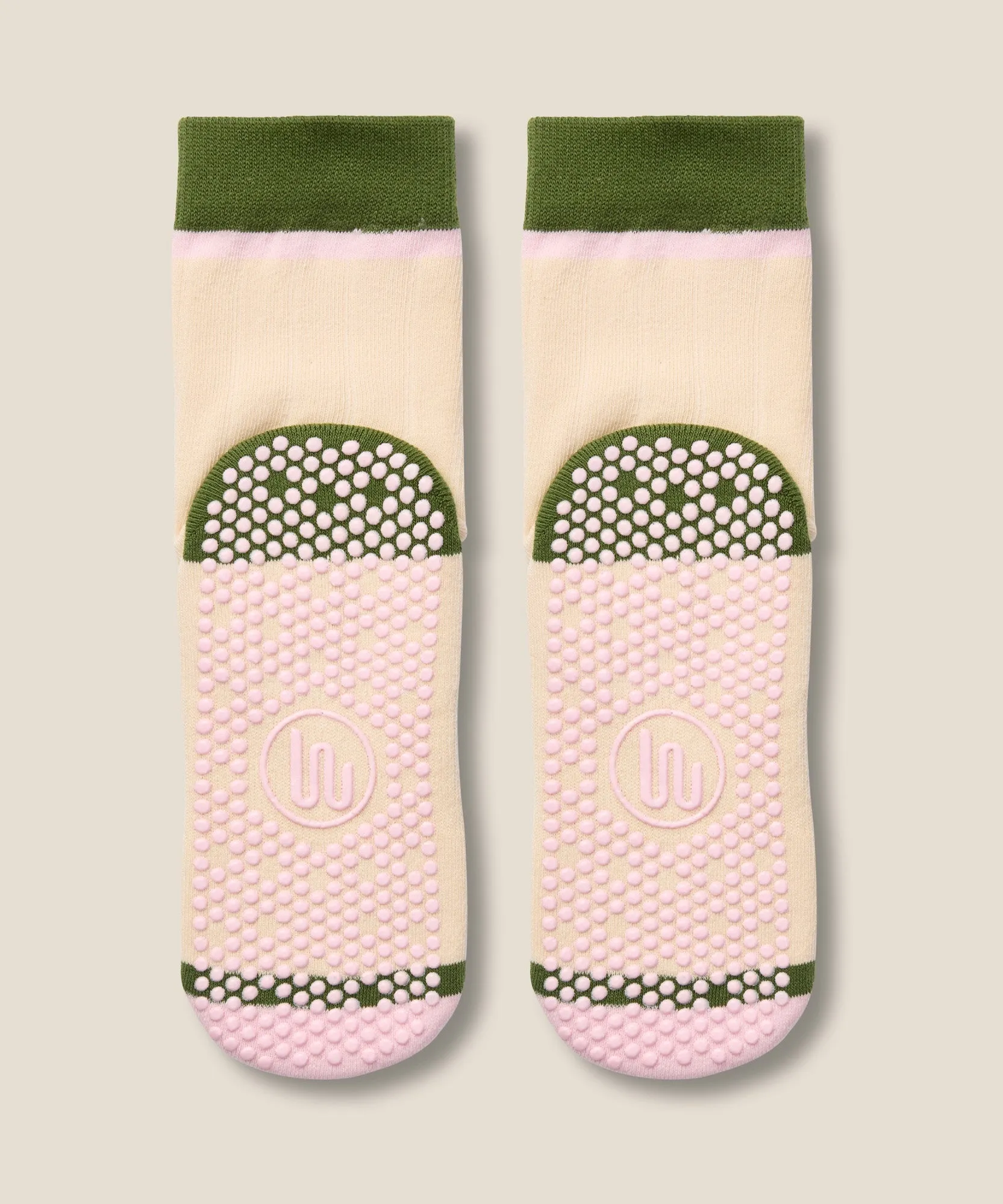 Crew Grip Socks - Cottage Stripe sold by MoveActive product image thumbnail 4