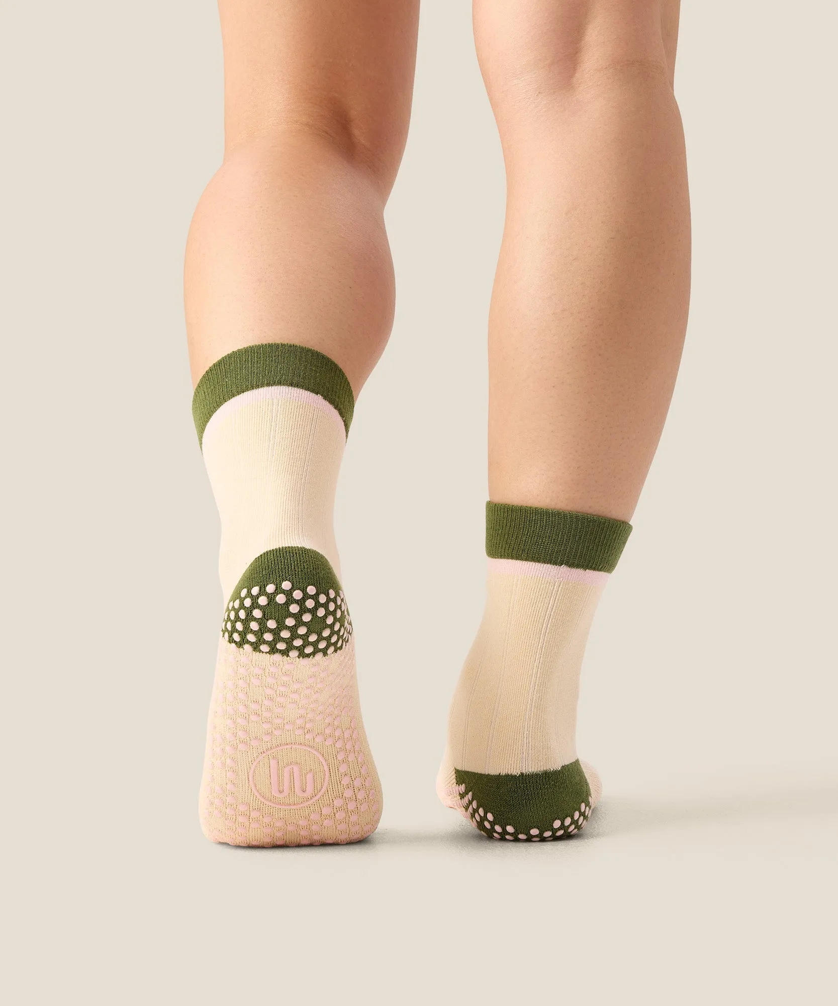 Crew Grip Socks - Cottage Stripe sold by MoveActive product image thumbnail 2