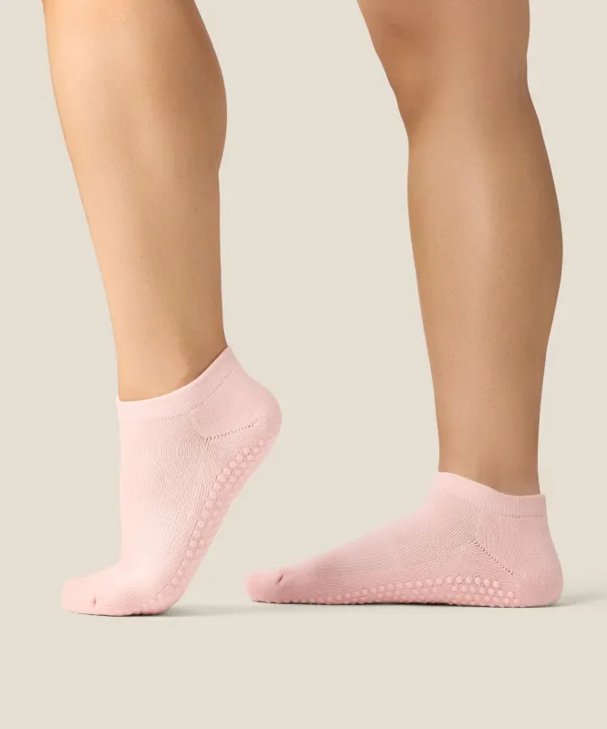 Low Rise Grip Socks - Sweet Pink made by MoveActive