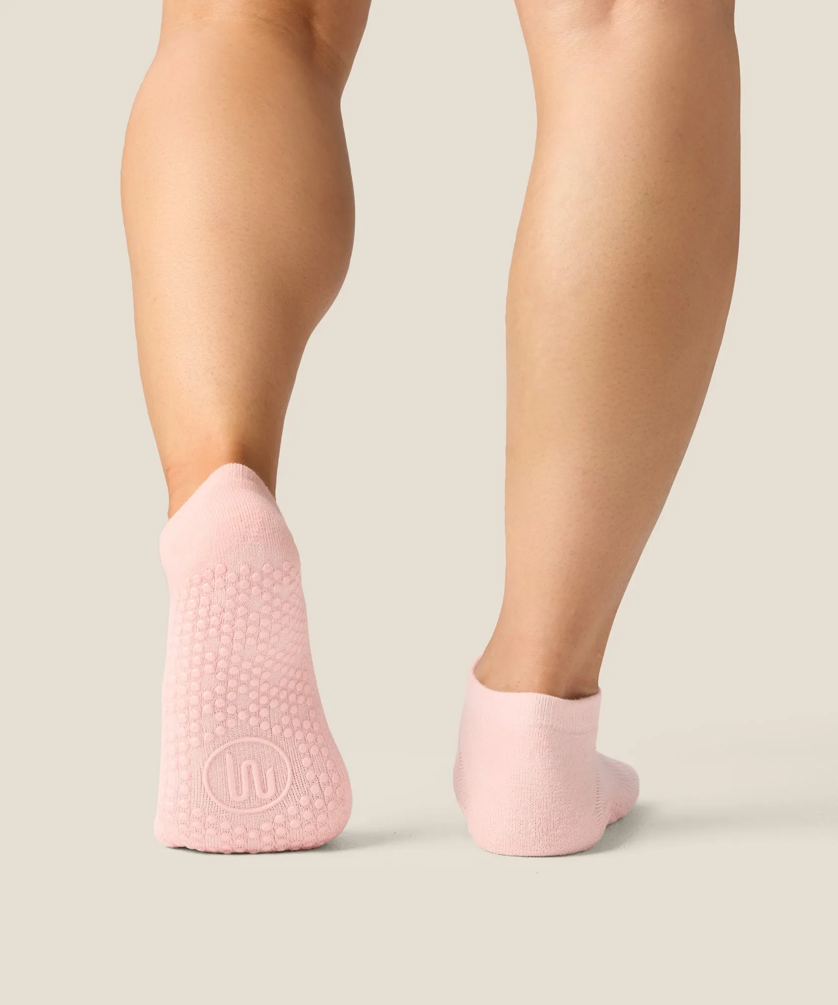 Low Rise Grip Socks - Sweet Pink sold by MoveActive product image thumbnail 2