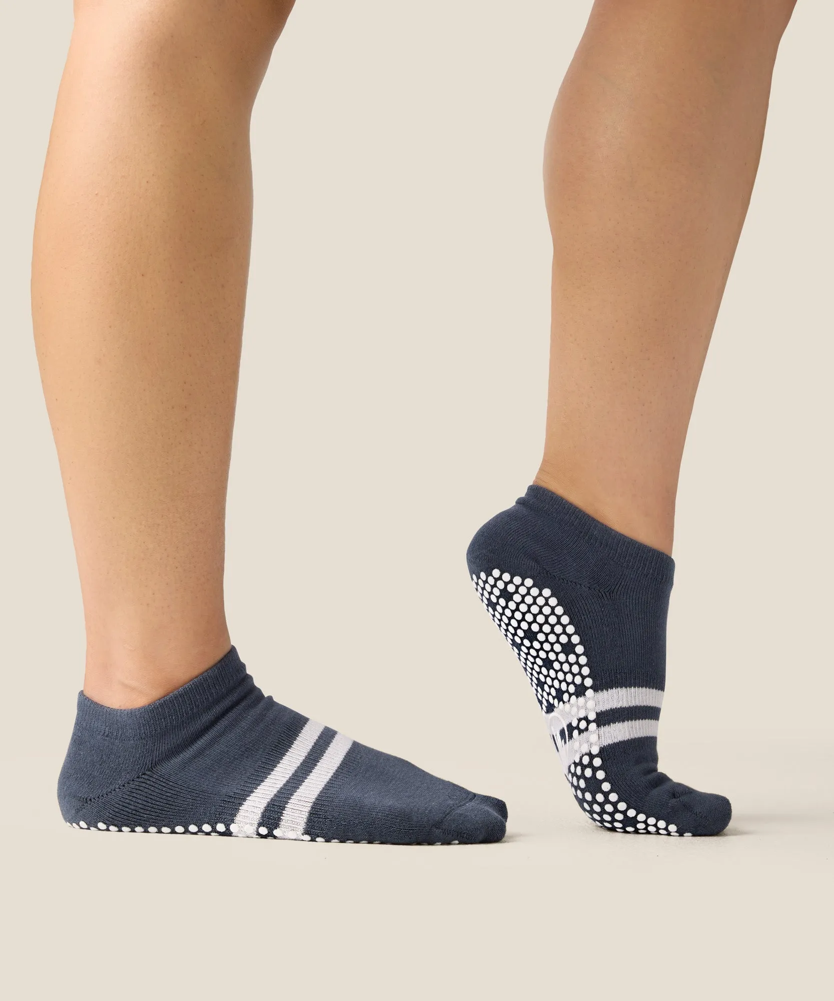 Low Rise Grip Socks - French Navy sold by MoveActive product image thumbnail 3