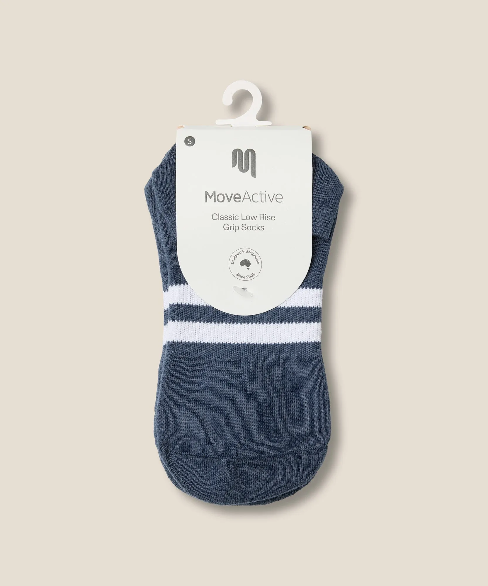 Low Rise Grip Socks - French Navy sold by MoveActive product image thumbnail 5