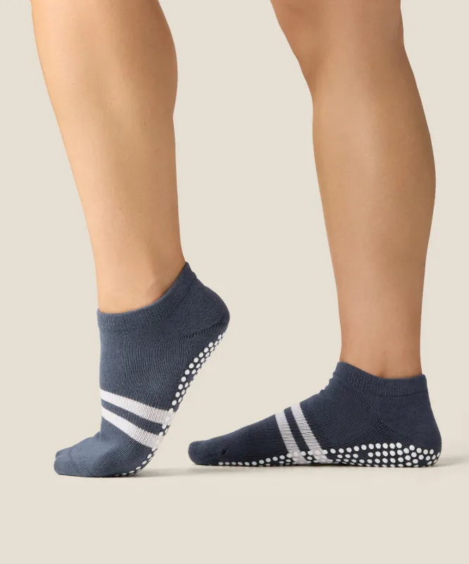 Low Rise Grip Socks - French Navy made by MoveActive