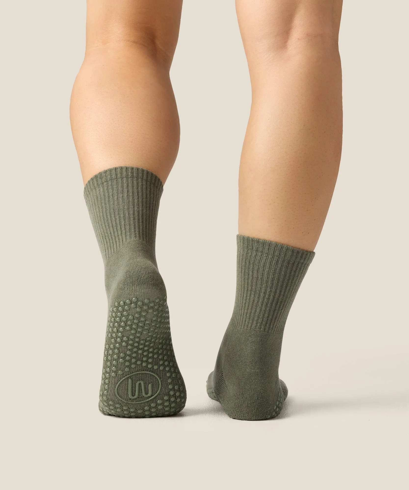 Crew Grip Socks - Khaki sold by MoveActive product image thumbnail 2