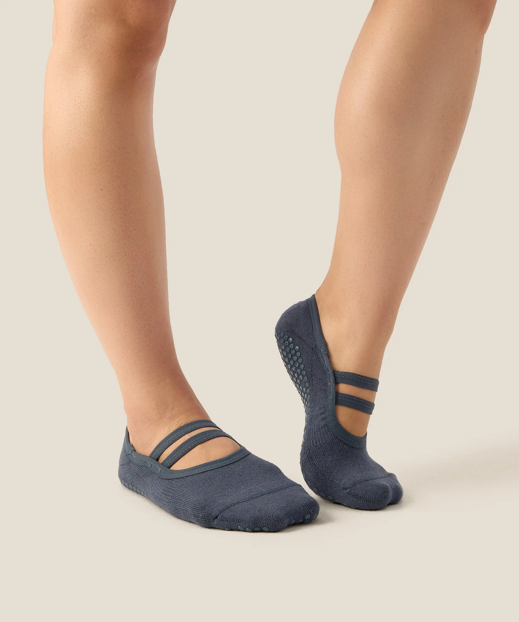 Ballet Grip Socks - French Navy sold by MoveActive