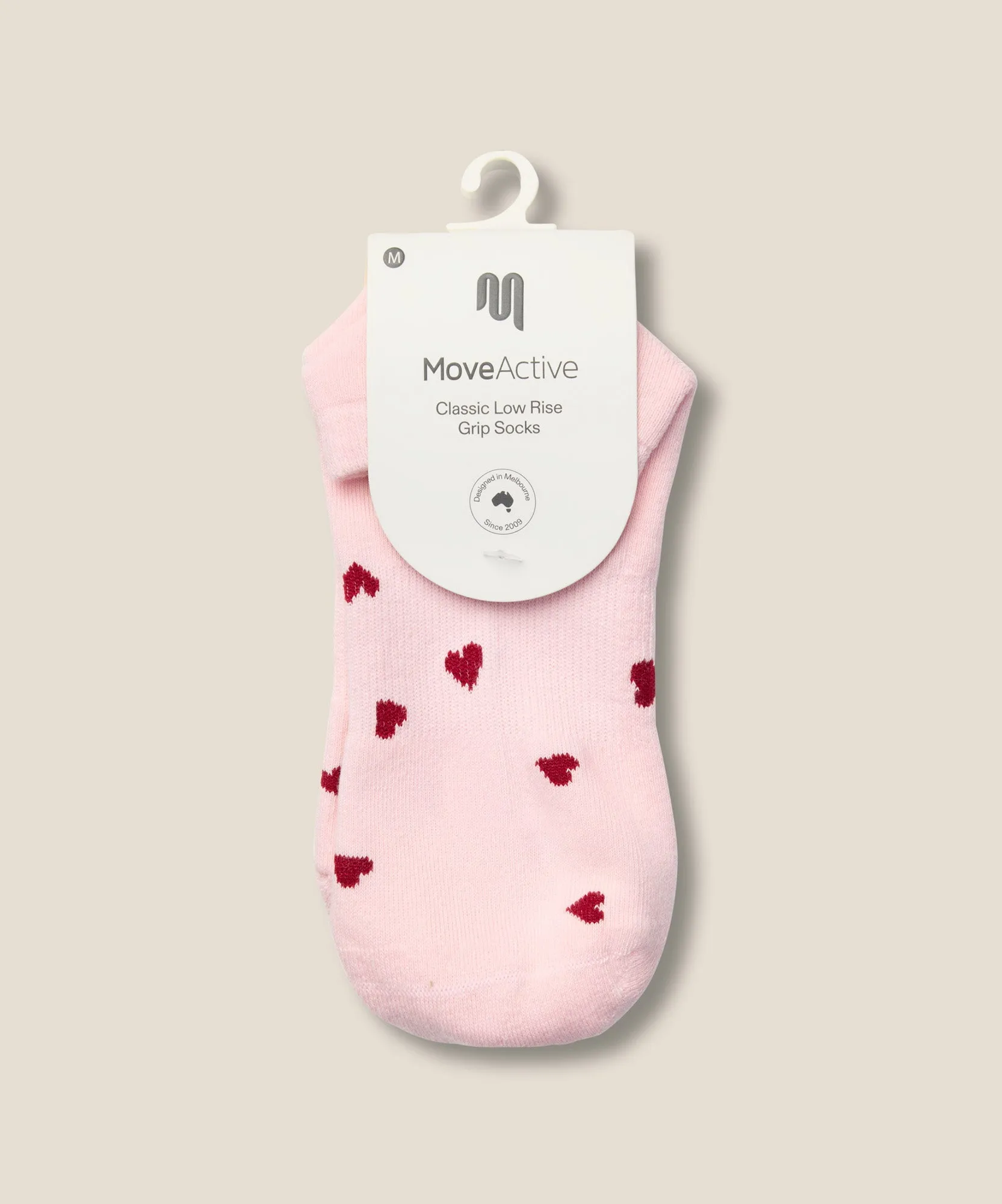 Low Rise Grip Socks - Love Me Pink sold by MoveActive product image thumbnail 4