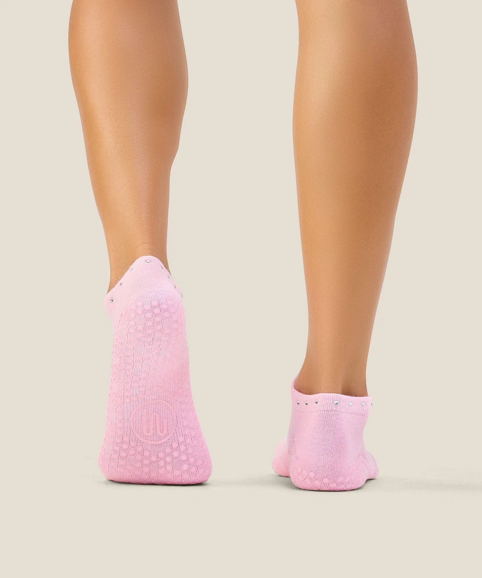 Low Rise Grip Socks - Gem Pink sold by MoveActive product image thumbnail 2