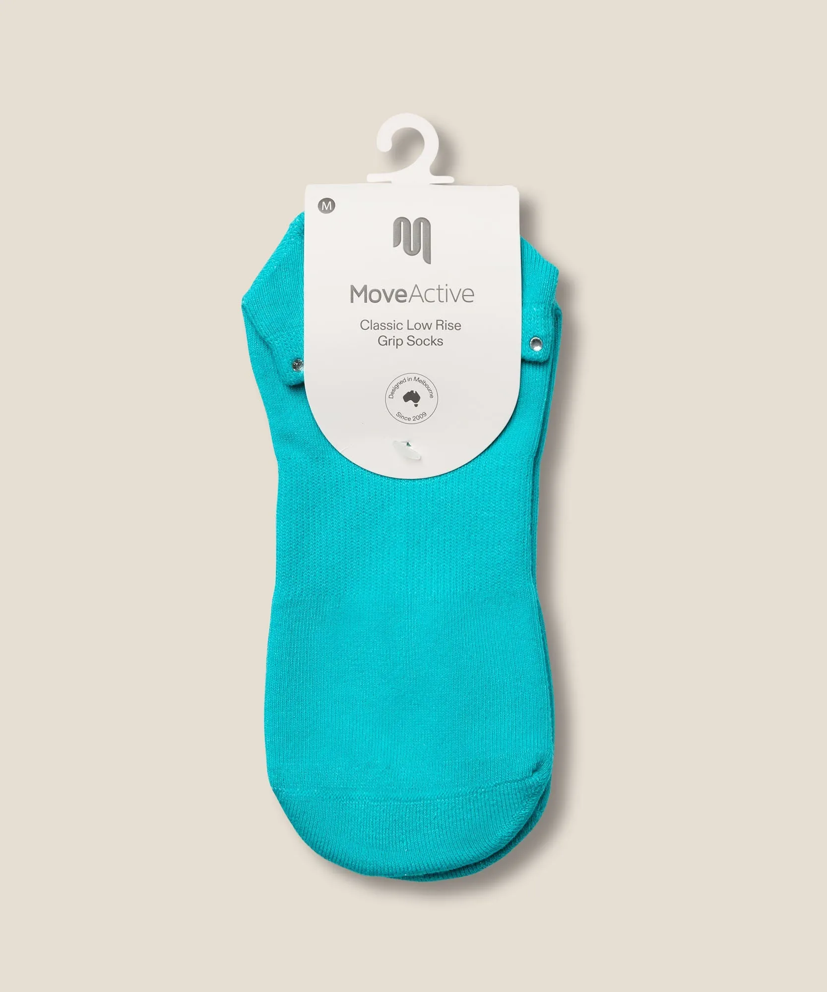 Low Rise Grip Socks - Gem Aqua sold by MoveActive product image thumbnail 5