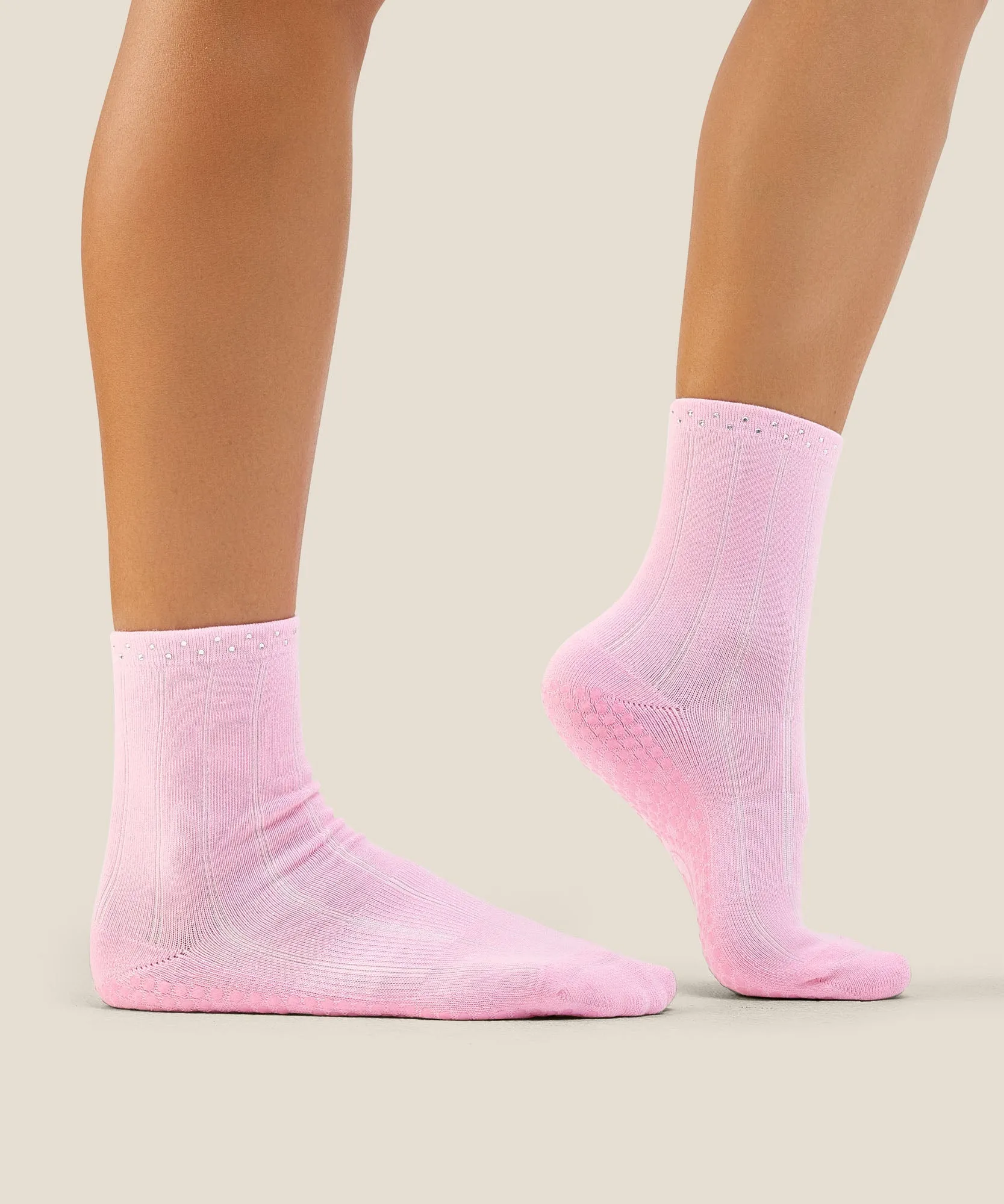 Crew Grip Socks - Gem Pink sold by MoveActive product image thumbnail 3