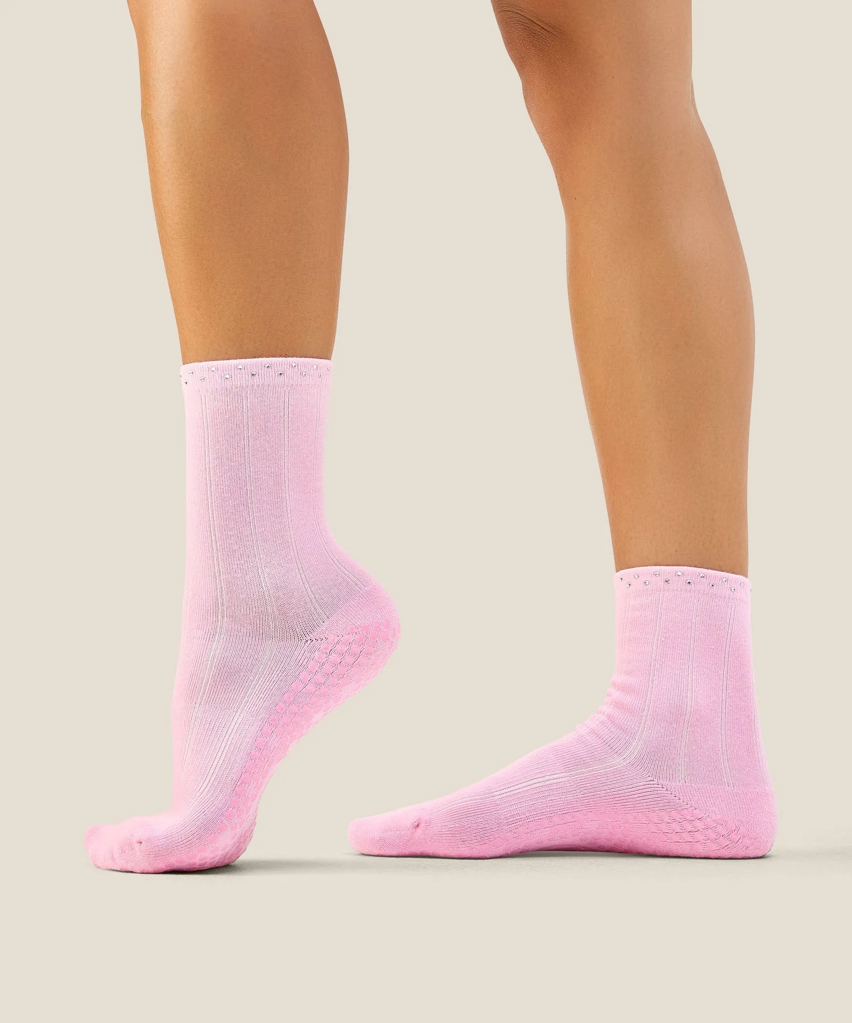 Crew Grip Socks - Gem Pink sold by MoveActive