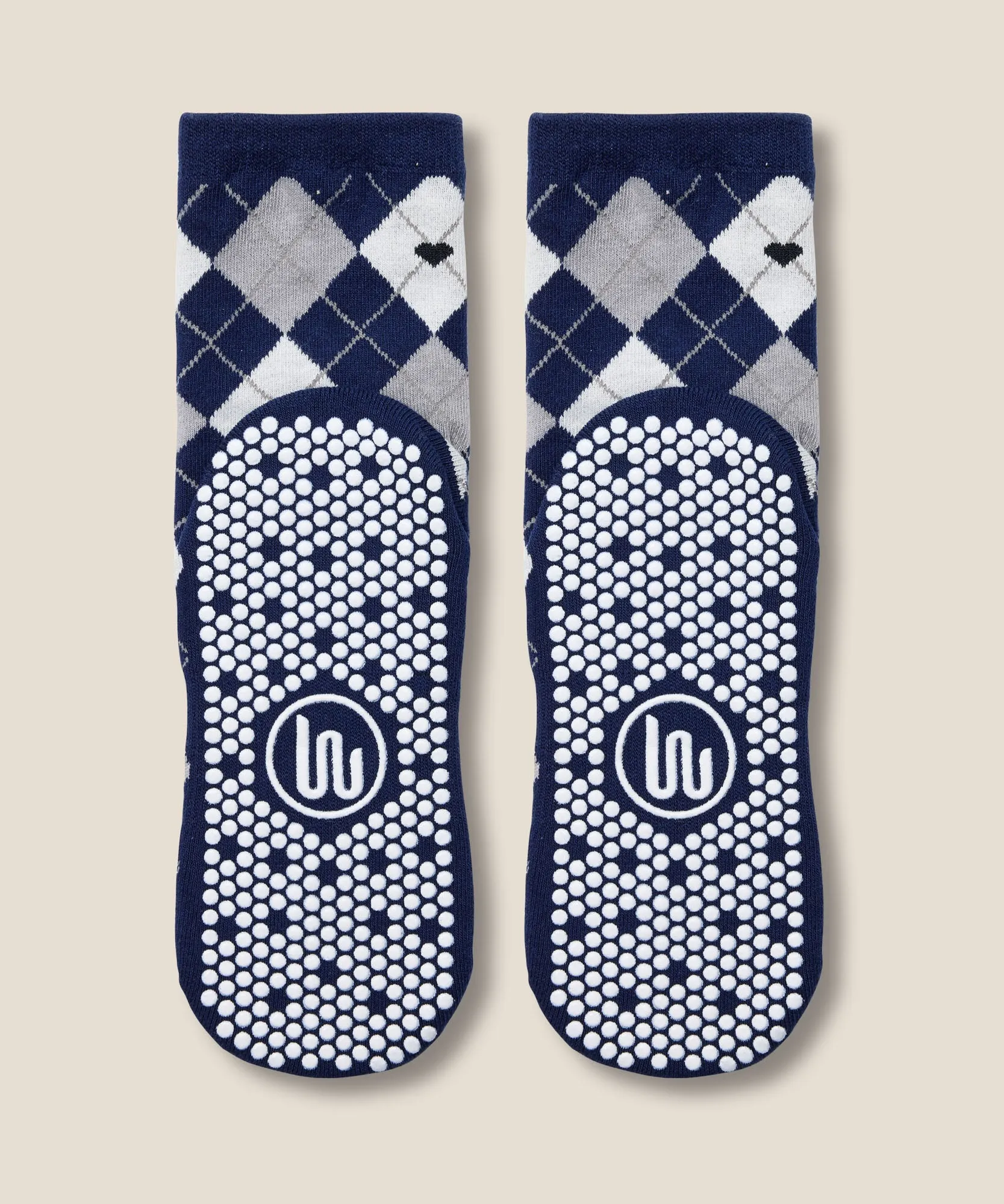 Crew Grip Socks - Argyle Navy sold by MoveActive product image thumbnail 5