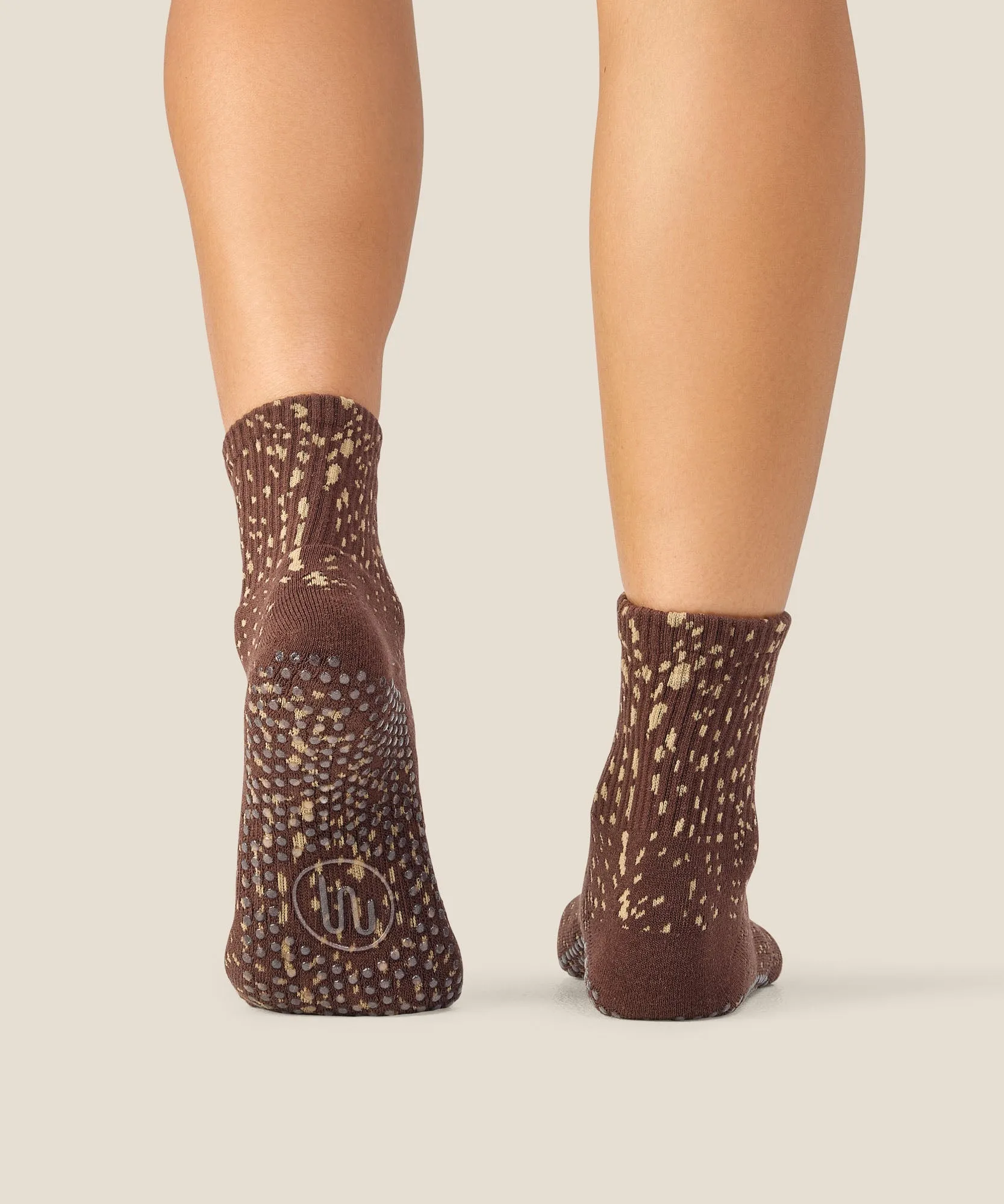 Crew Grip Socks - Fawn Espresso sold by MoveActive product image thumbnail 2