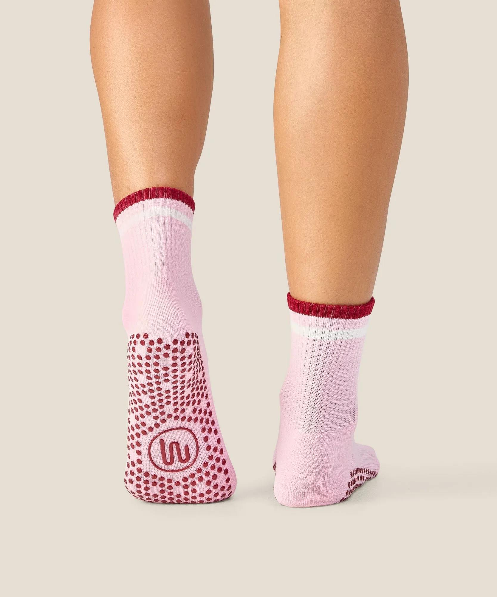 Crew Grip Socks - Track Pink sold by MoveActive product image thumbnail 2