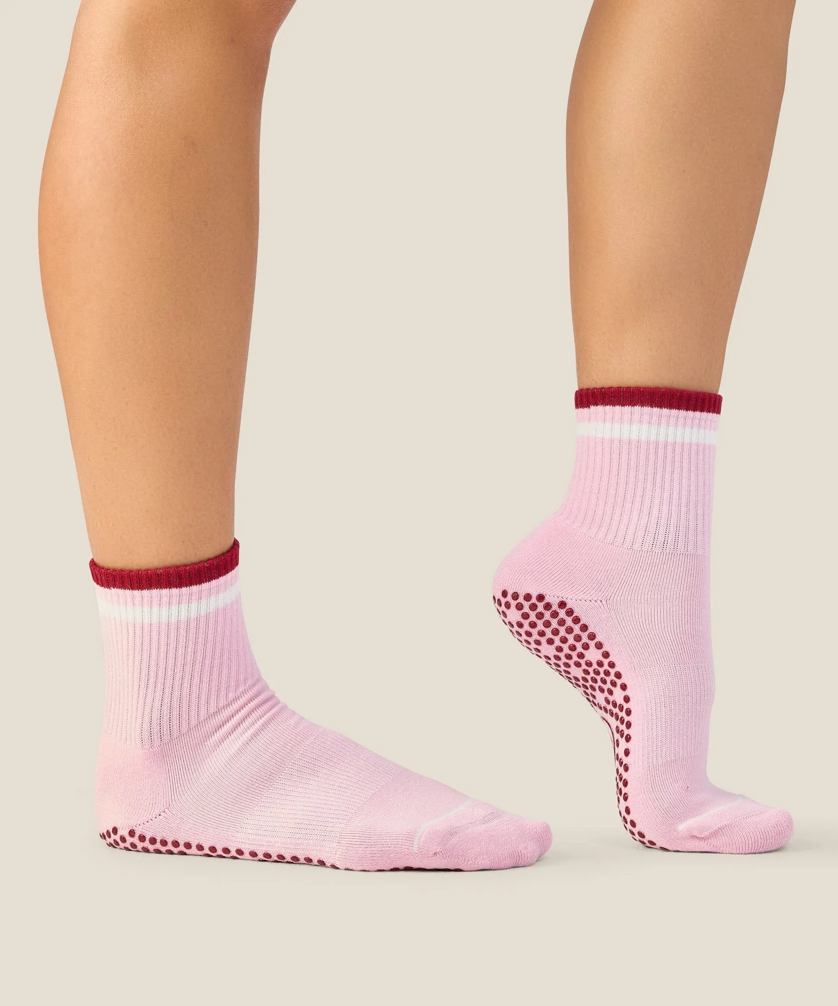 Crew Grip Socks - Track Pink sold by MoveActive product image thumbnail 3
