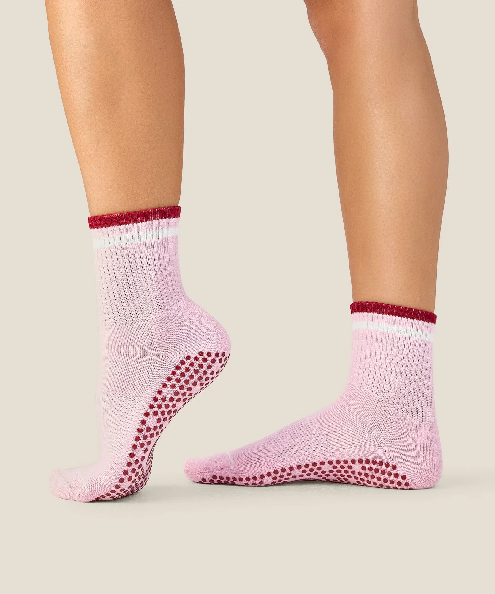 Crew Grip Socks - Track Pink sold by MoveActive