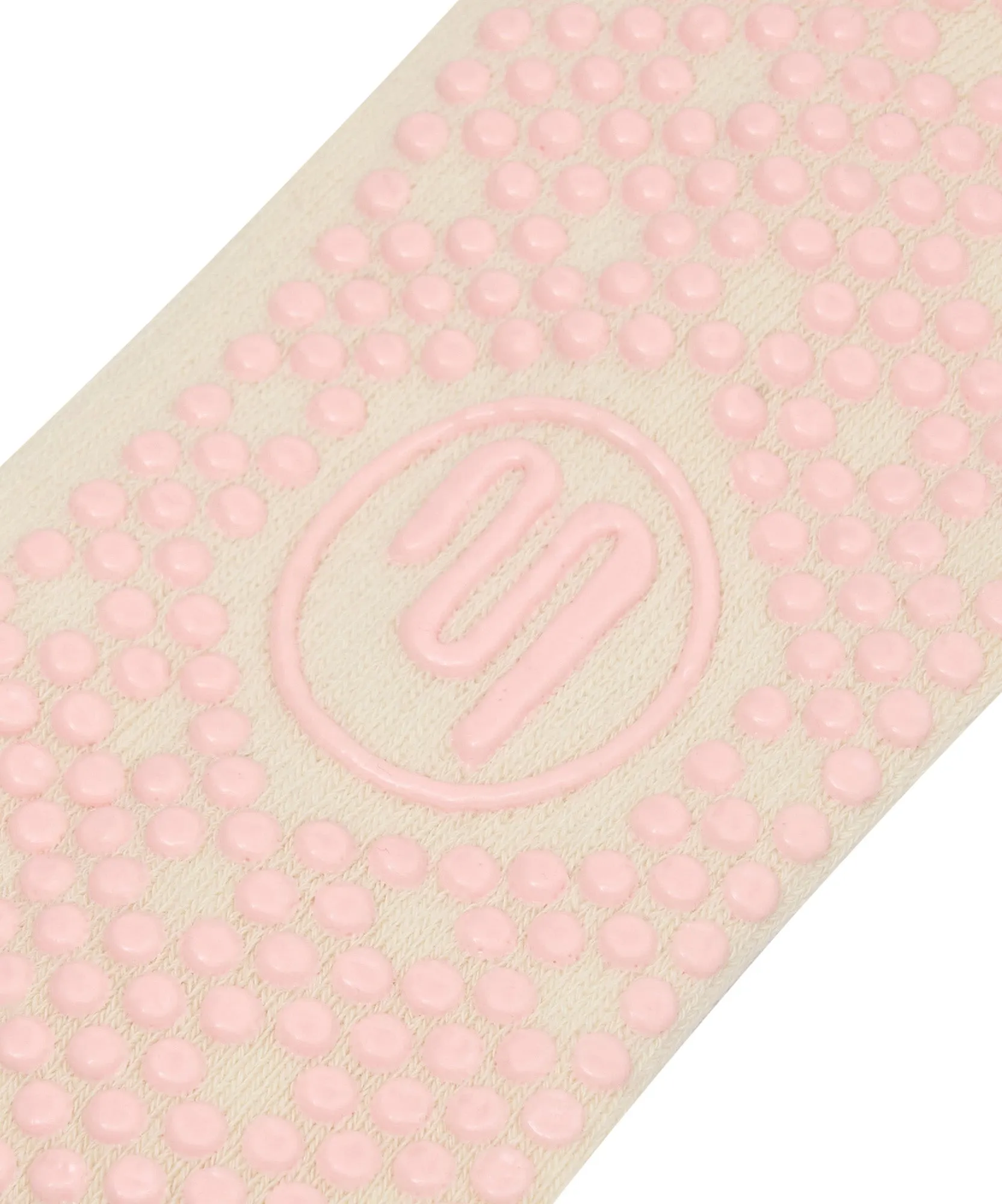 Crew Non Slip Grip Socks - Stripe Vanilla & Sage sold by MoveActive product image thumbnail 5