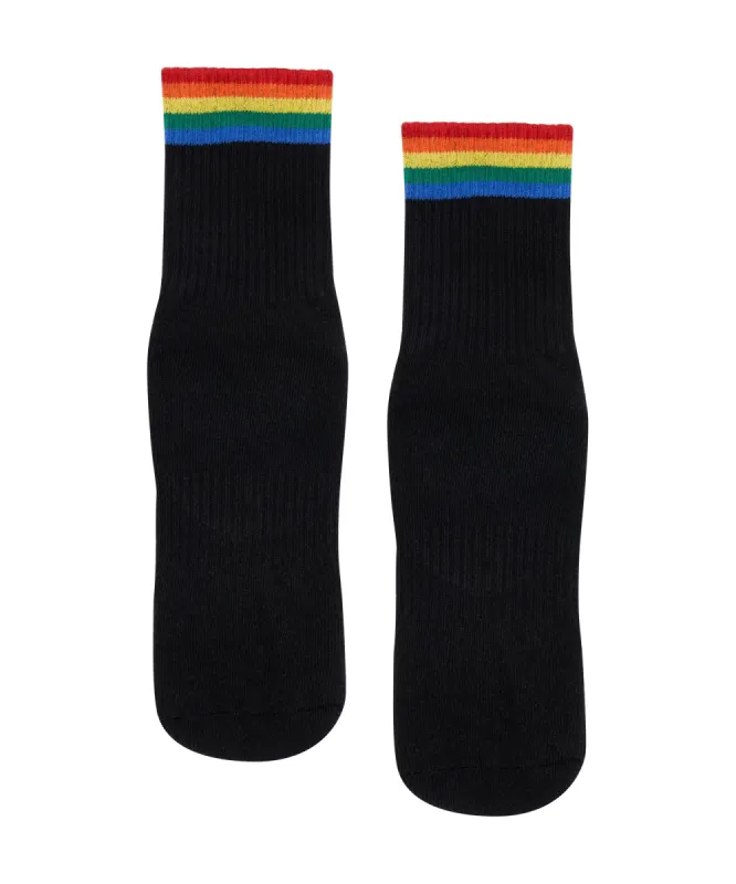 Crew Non Slip Grip Socks - Pride sold by MoveActive