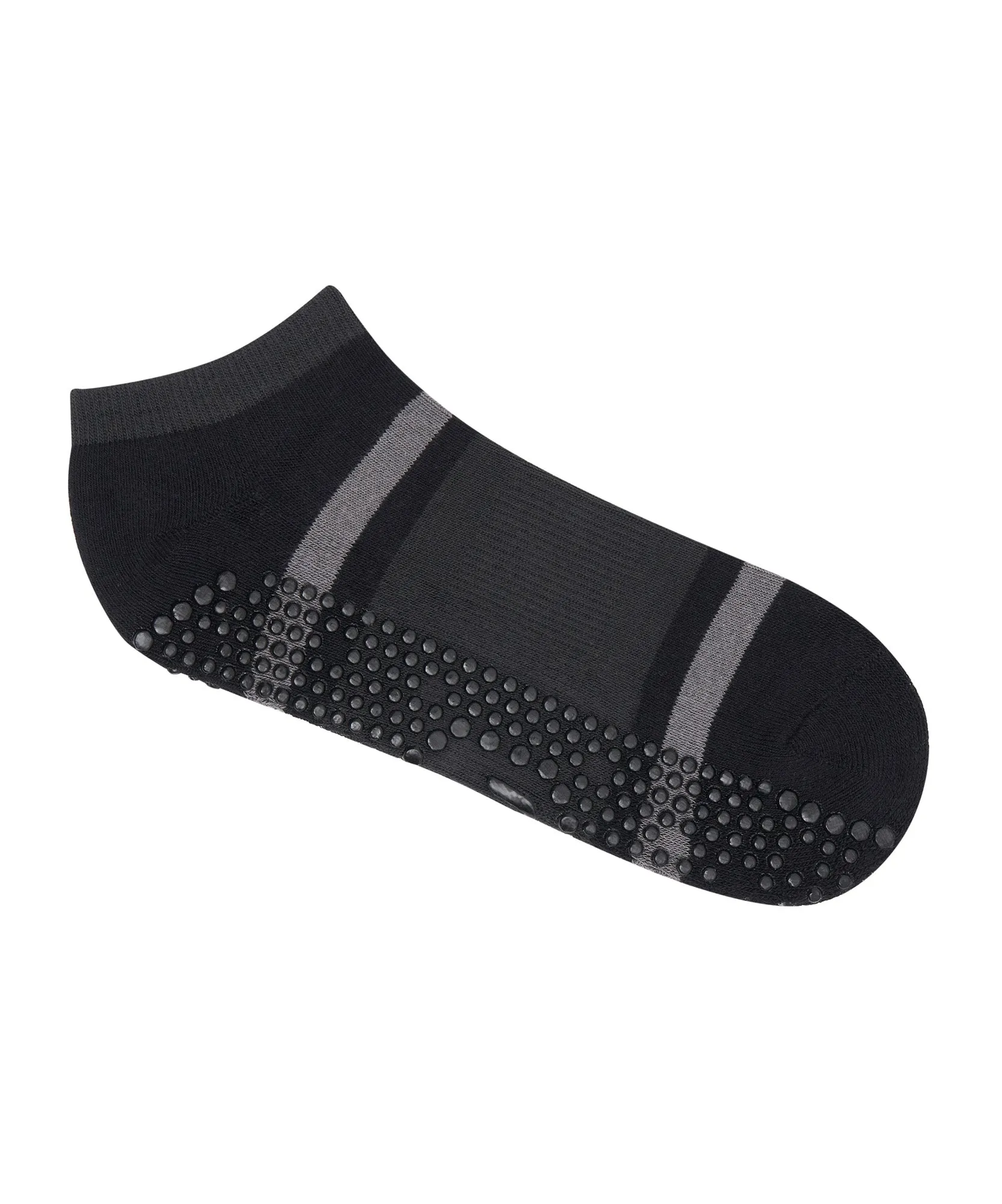 Men's Classic Low Rise Grip Socks - Grey Days sold by MoveActive product image thumbnail 4