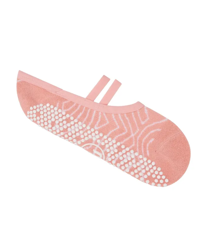 Ballet Non Slip Grip Socks - Boardwalk sold by MoveActive