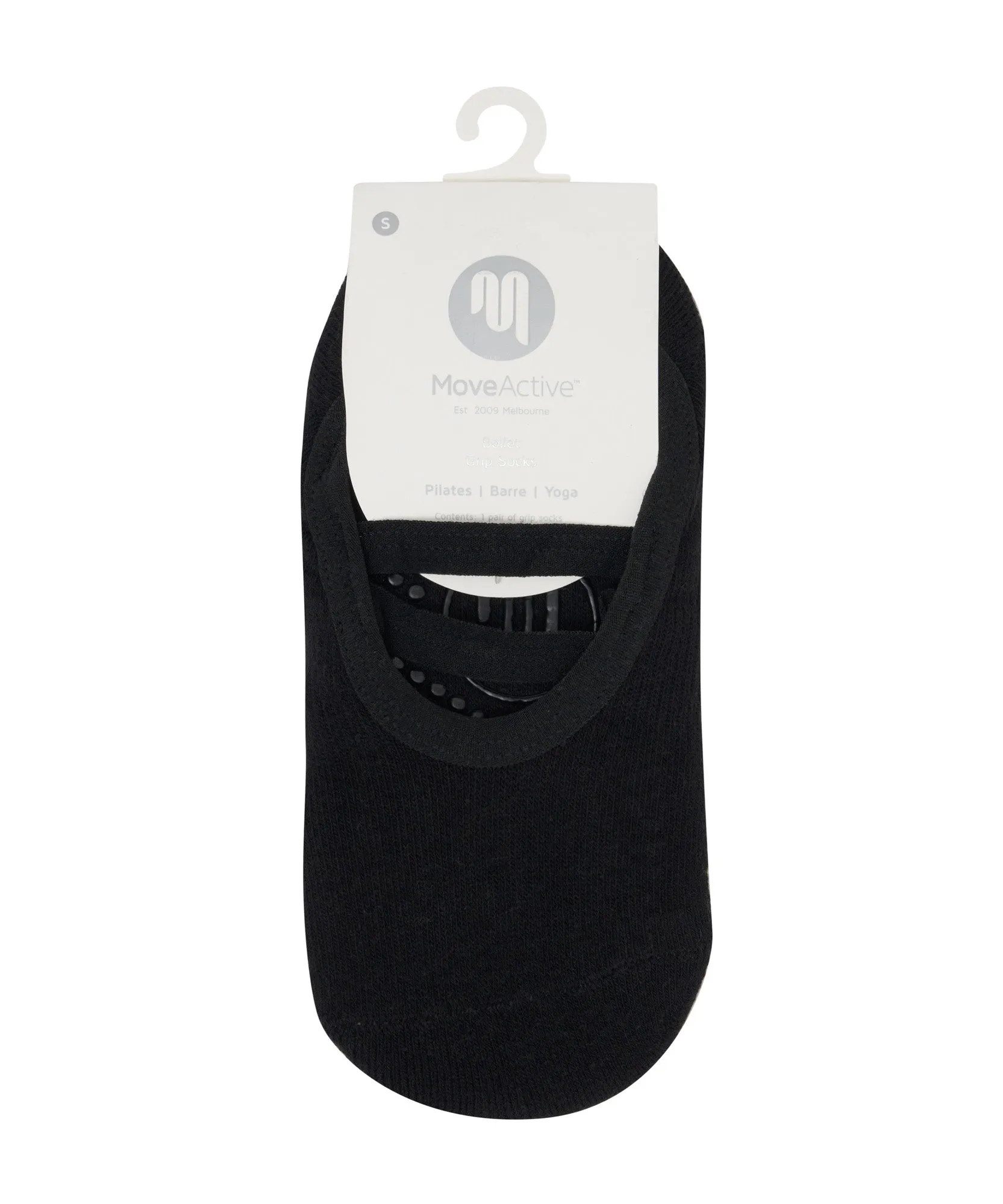 Ballet Non Slip Grip Socks - Classic Black sold by MoveActive product image thumbnail 5