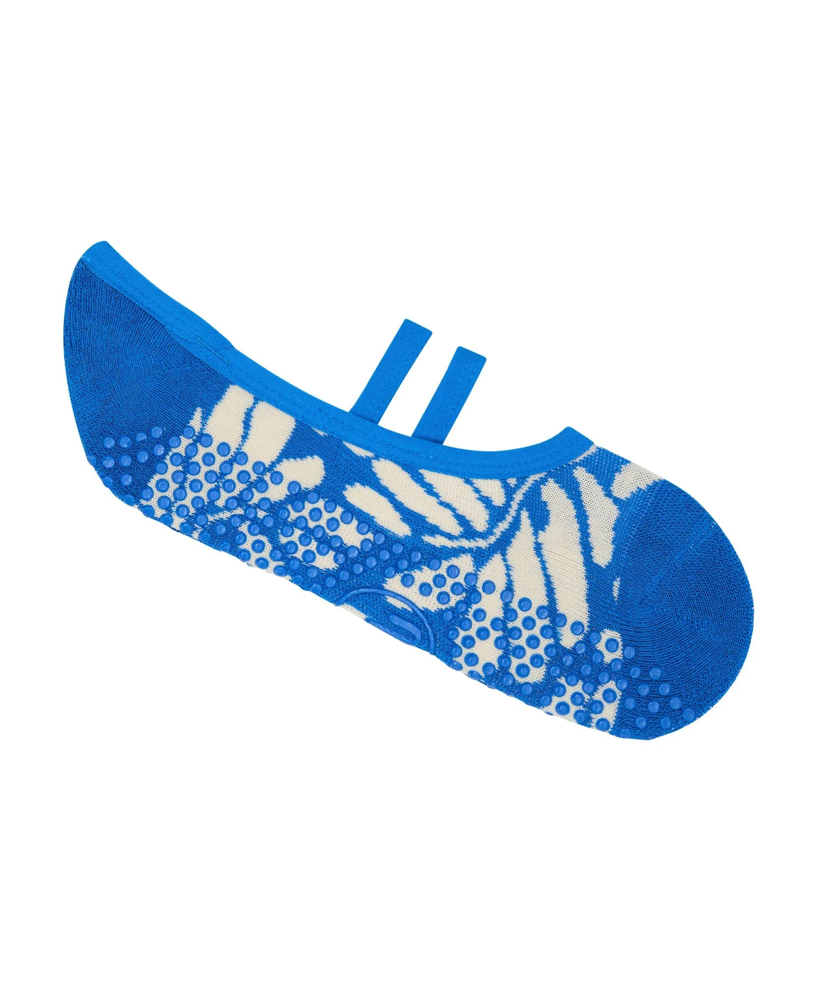 Ballet Non Slip Grip Socks - Azure Canvas sold by MoveActive