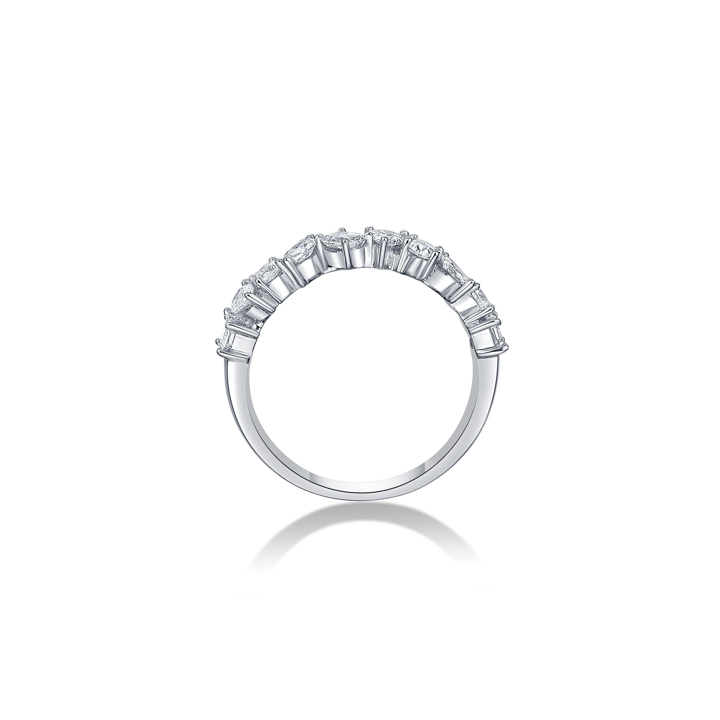 Mixed Shape Ring in White Gold with Diamonds sold by Promise By Effy product image thumbnail 5