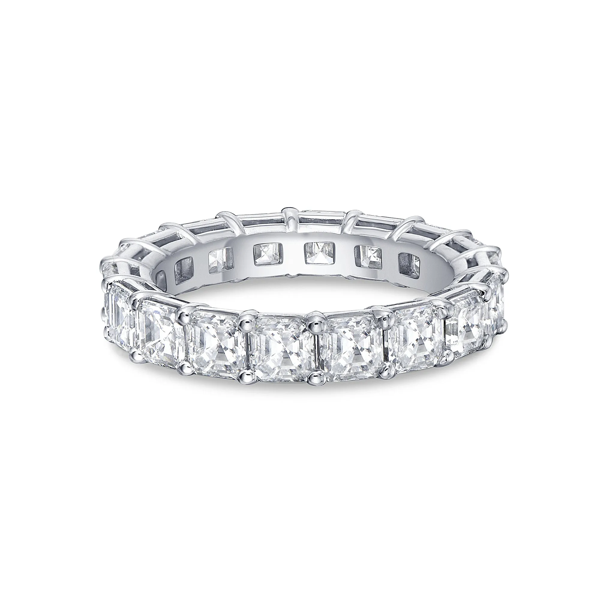 Asscher Eternity Classic Band in Gold with Lab Diamonds sold by Promise By Effy product image thumbnail 2