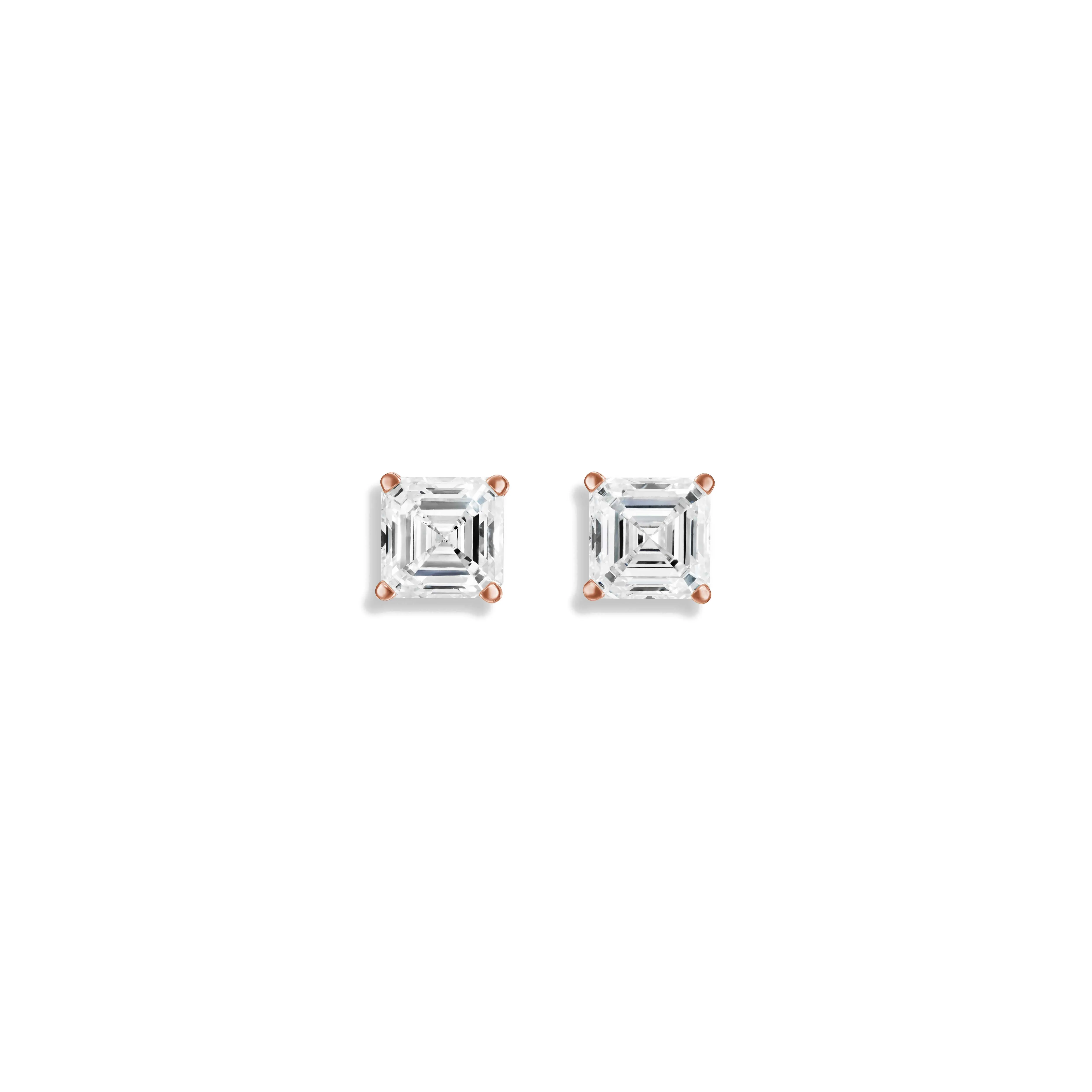 Stud Earring with Asscher Cut Lab Diamonds sold by Promise By Effy product image thumbnail 5