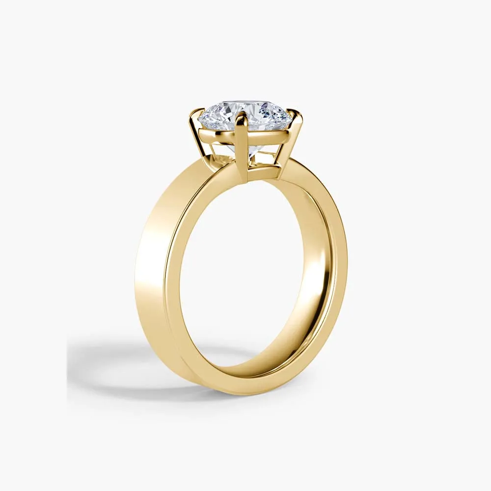 The Unique Wide Band Lab Diamond Engagement Ring sold by Promise By Effy product image thumbnail 5
