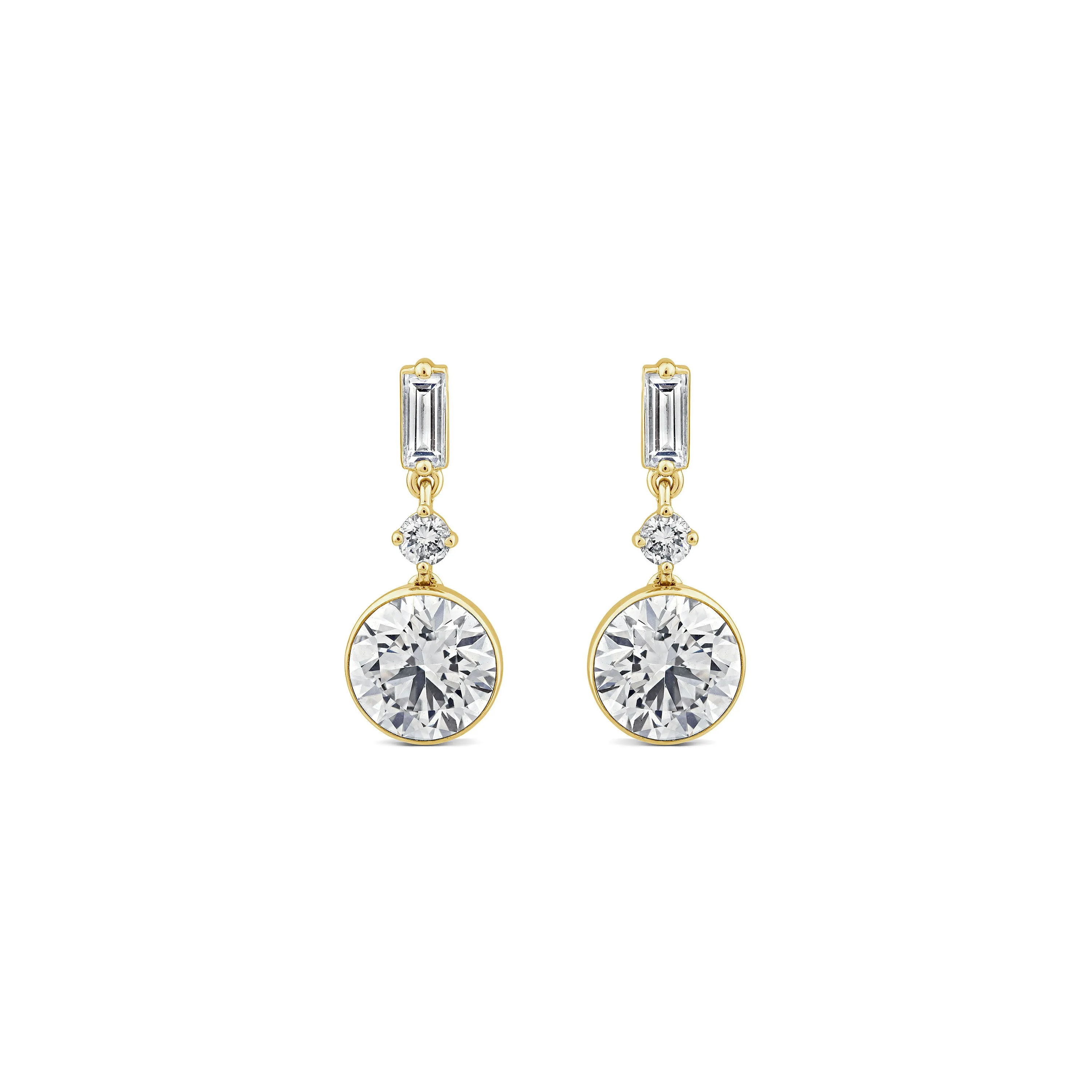 Star Moderne Drop Earring sold by Promise By Effy