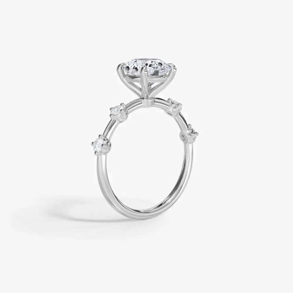 The Unique Station Band Lab Diamond Engagement Ring sold by Promise By Effy product image thumbnail 2