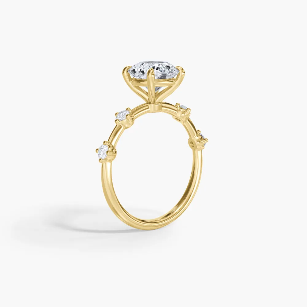 The Unique Station Band Lab Diamond Engagement Ring sold by Promise By Effy product image thumbnail 5