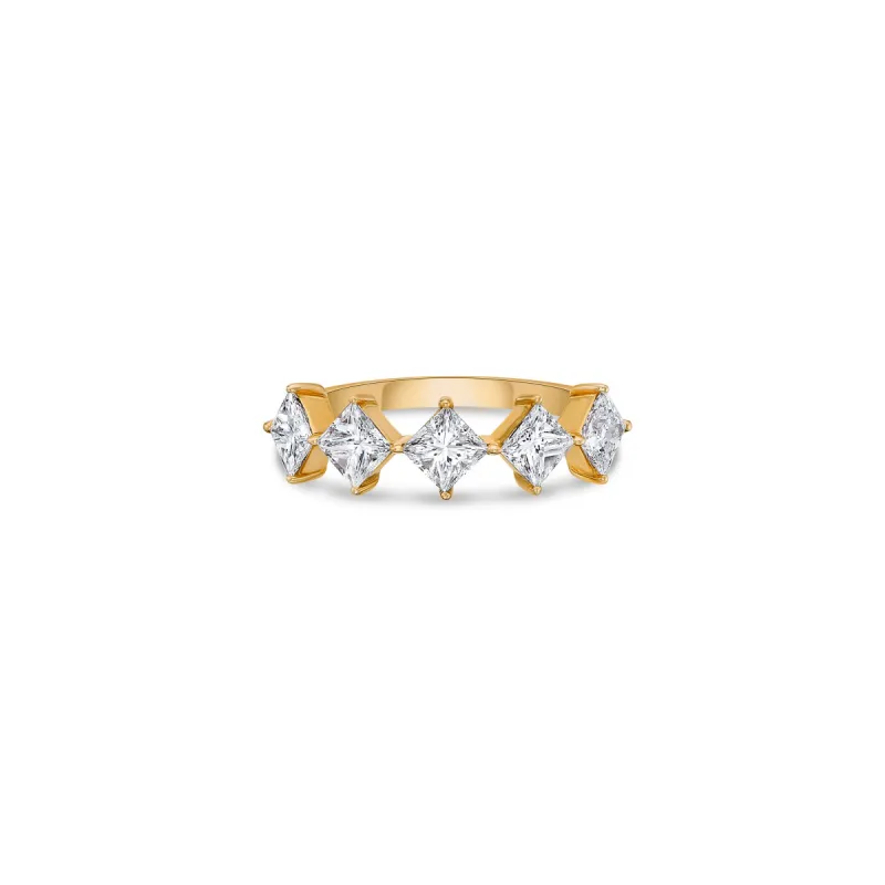 Stella Ring with Asscher Lab Diamonds sold by Promise By Effy