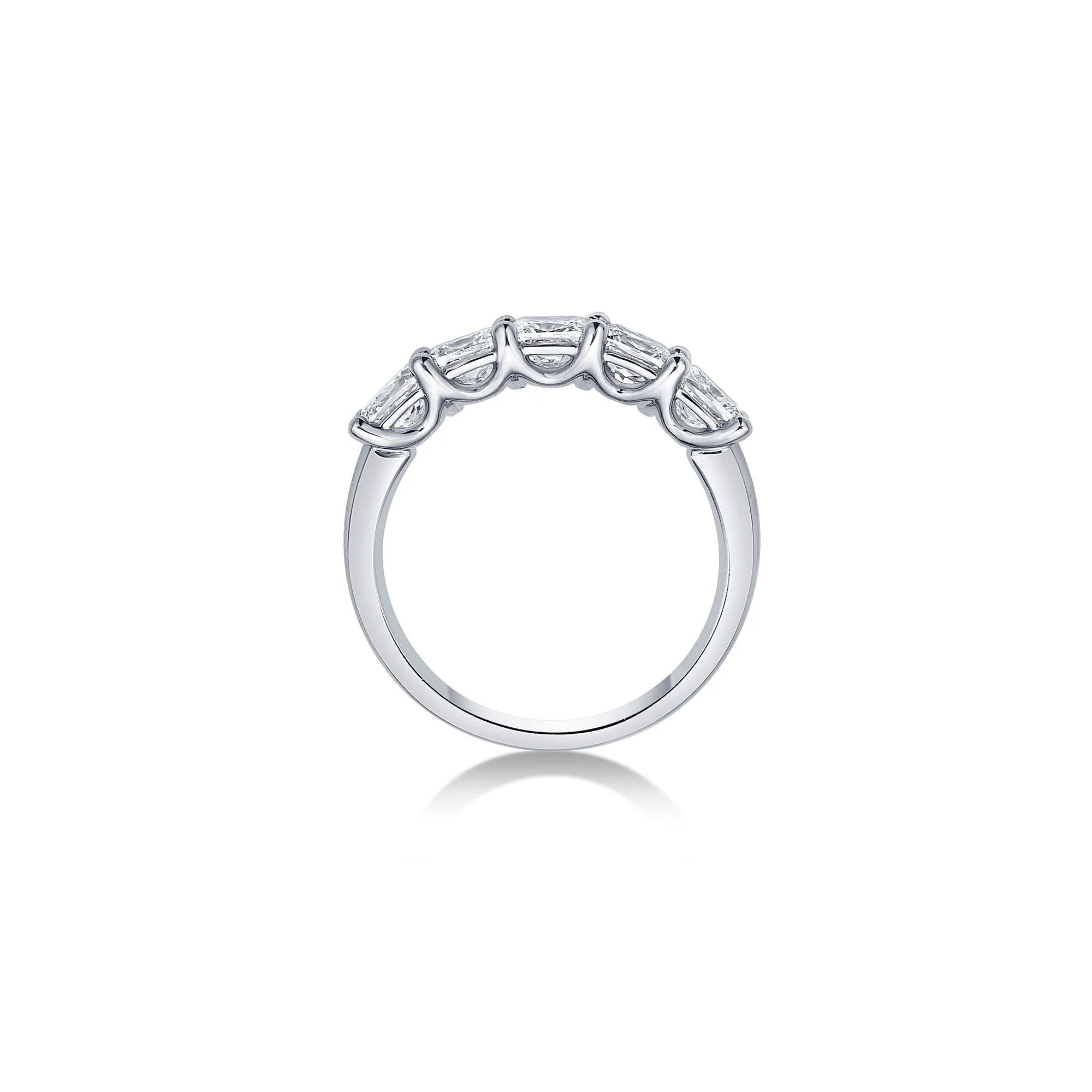Five Stone Slim Band with Cushion Cut Lab Diamonds sold by Promise By Effy product image thumbnail 3