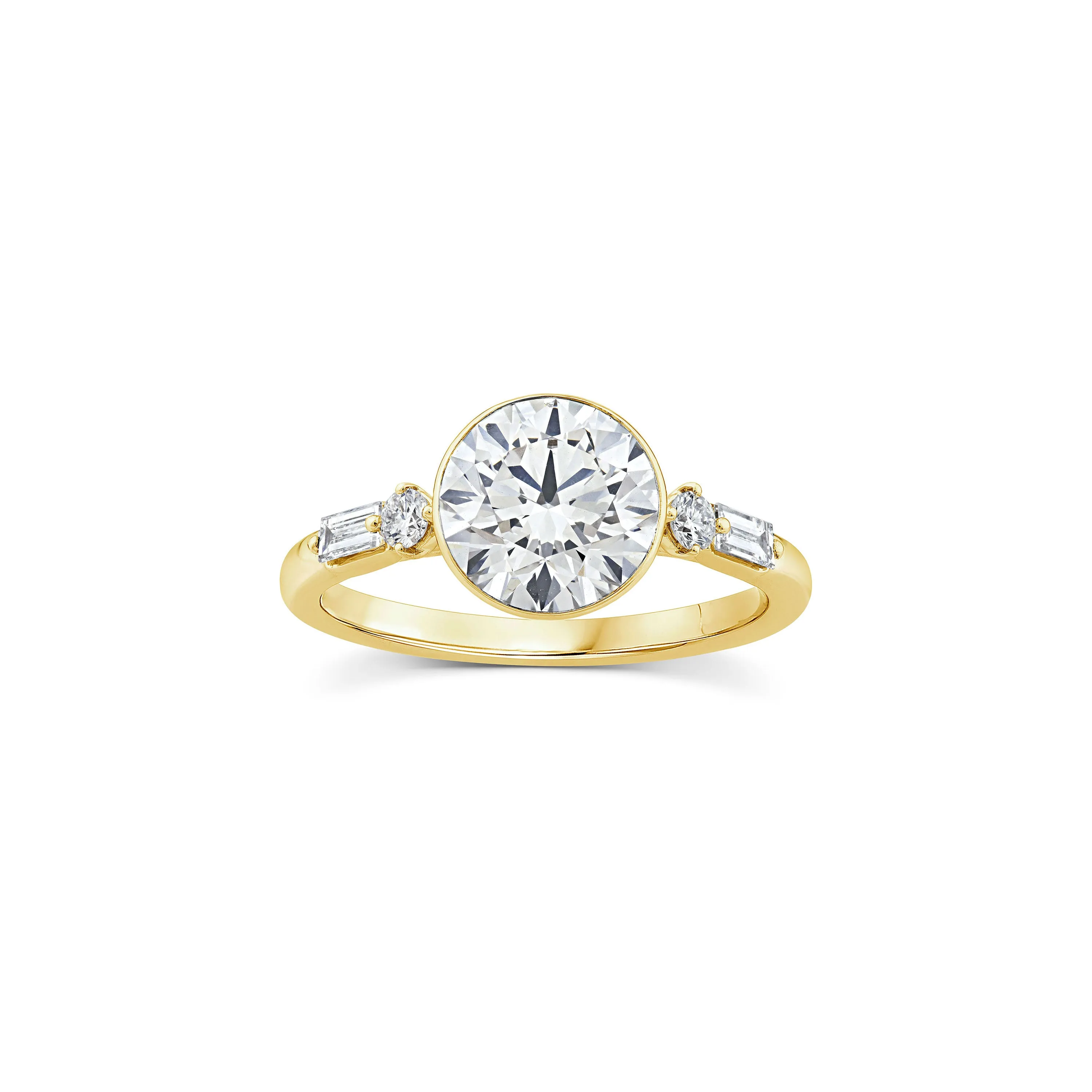 Star Moderne Engagement Ring sold by Promise By Effy product image thumbnail 4