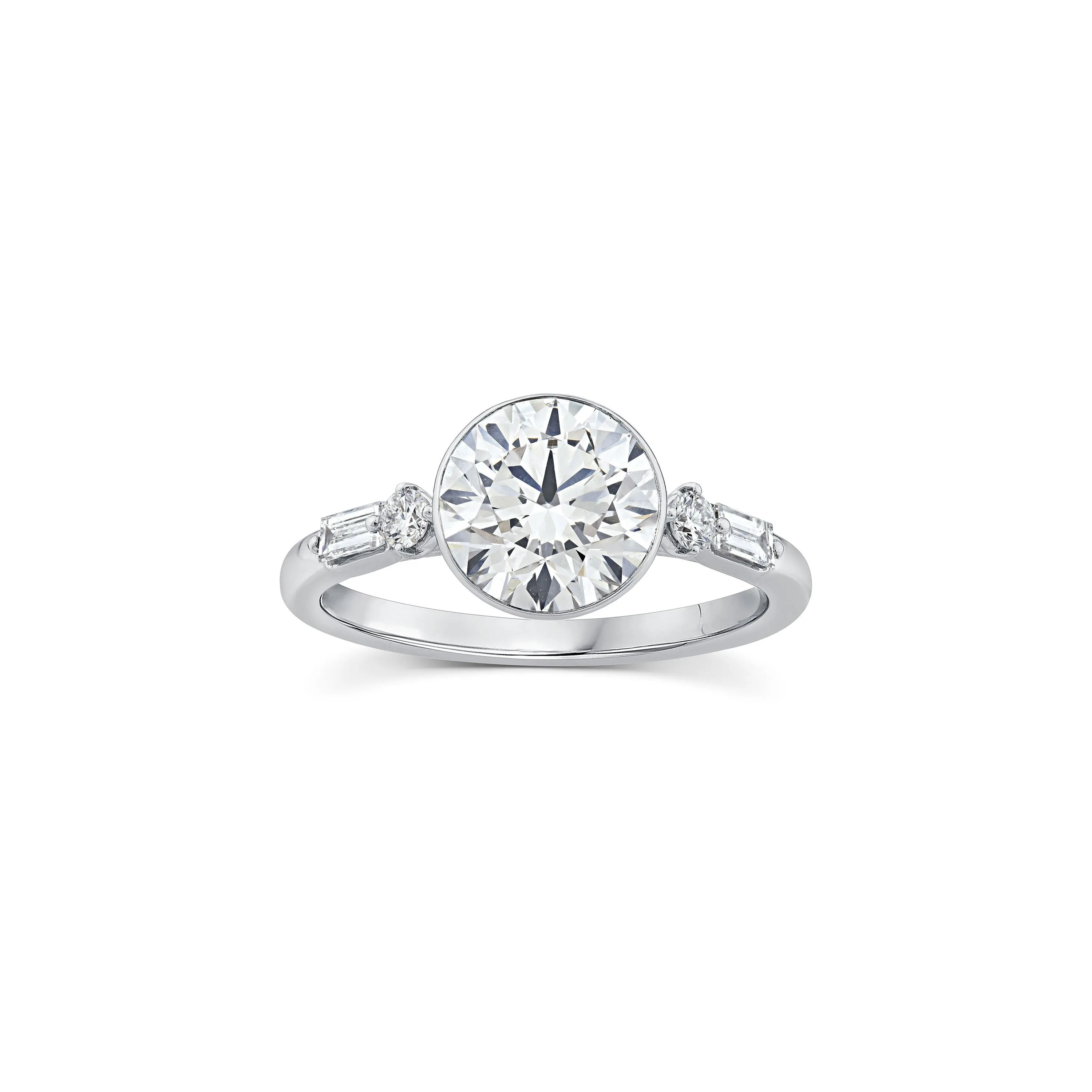 Star Moderne Engagement Ring sold by Promise By Effy