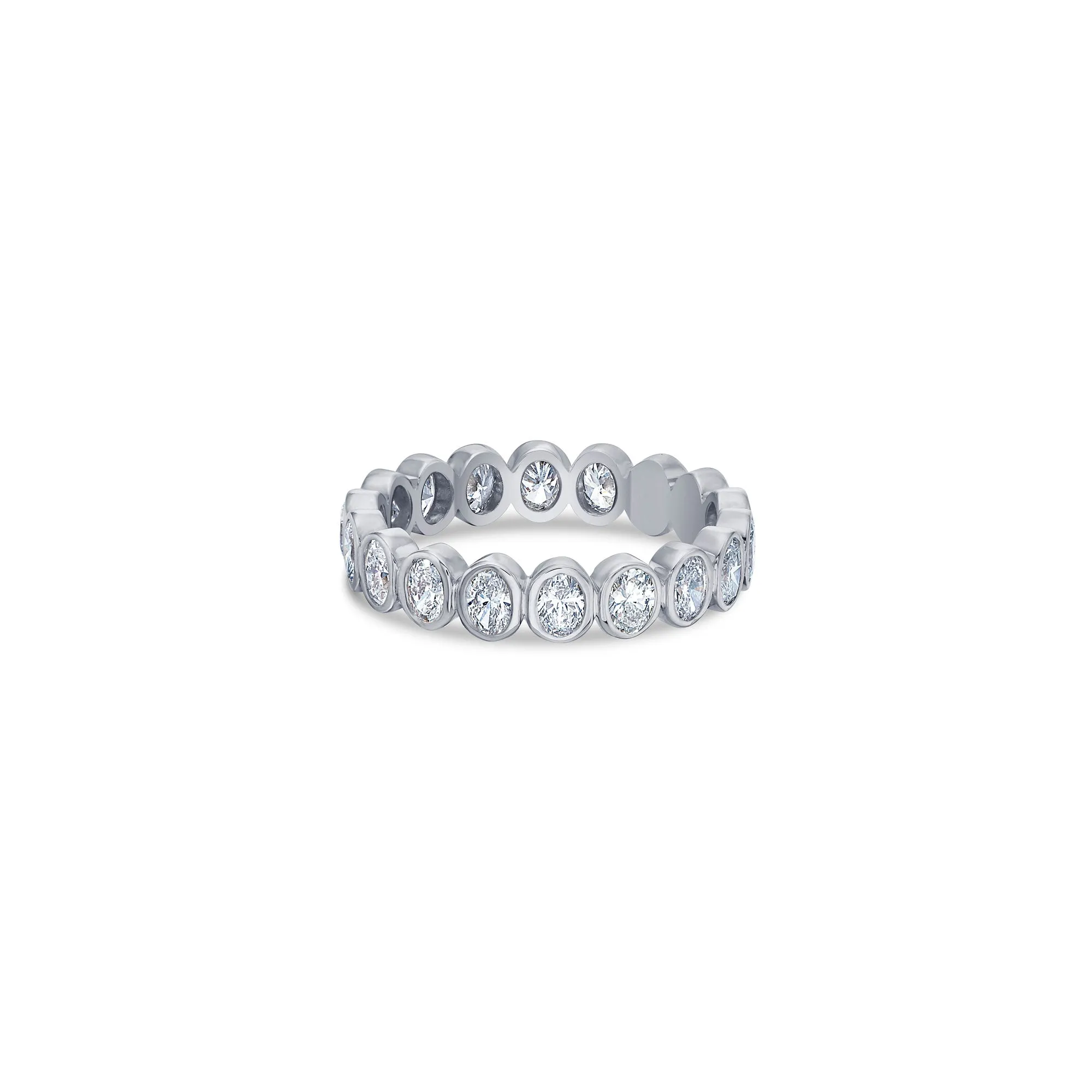 Oval Eternity Slim Band with Lab Diamonds sold by Promise By Effy product image thumbnail 5