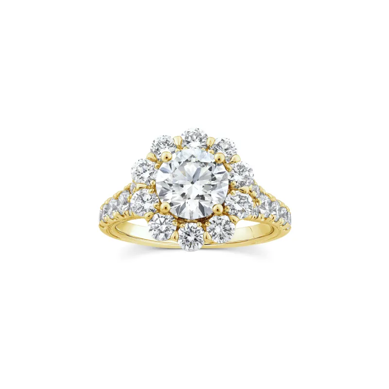 Star Fleur Engagement Ring sold by Promise By Effy