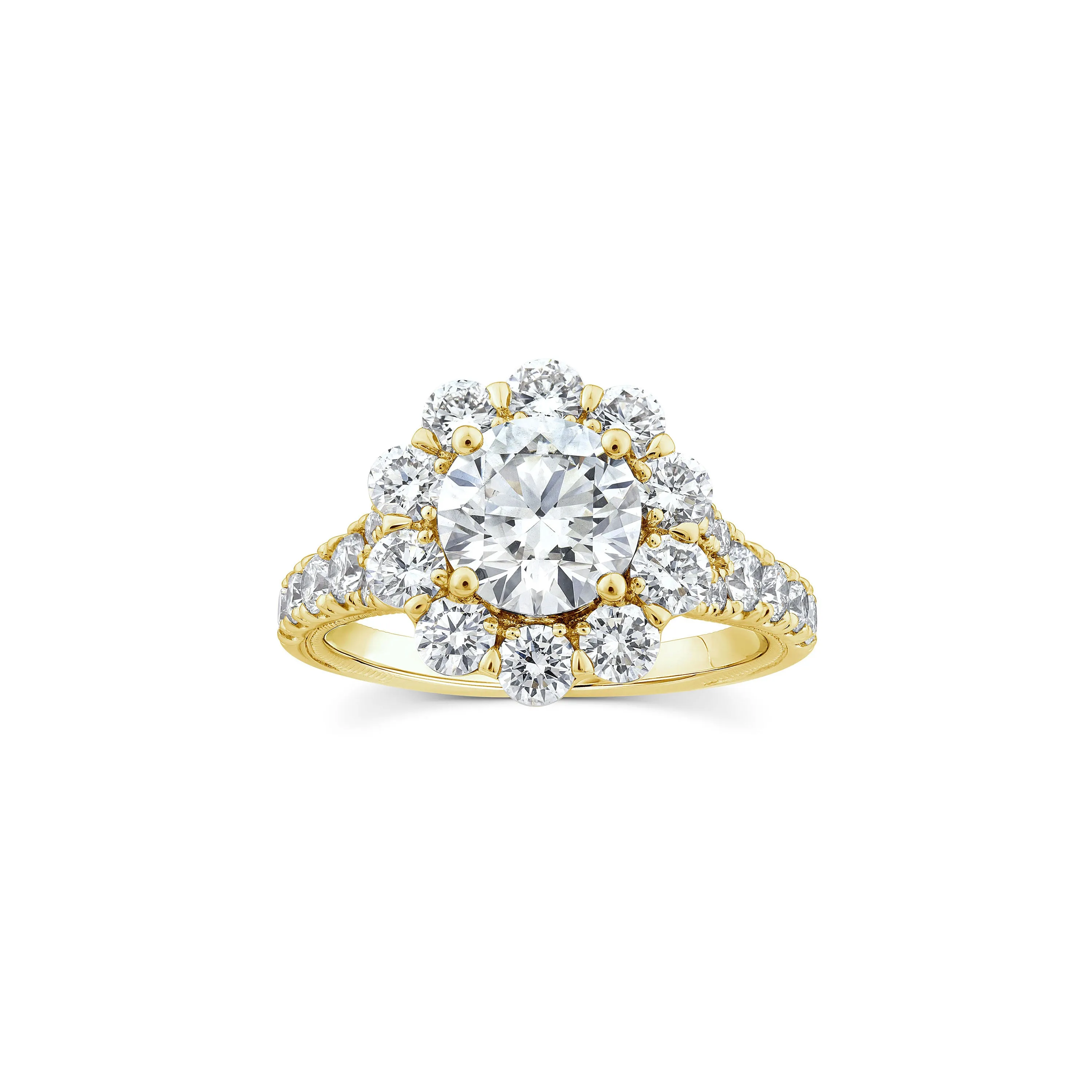 Star Fleur Engagement Ring sold by Promise By Effy
