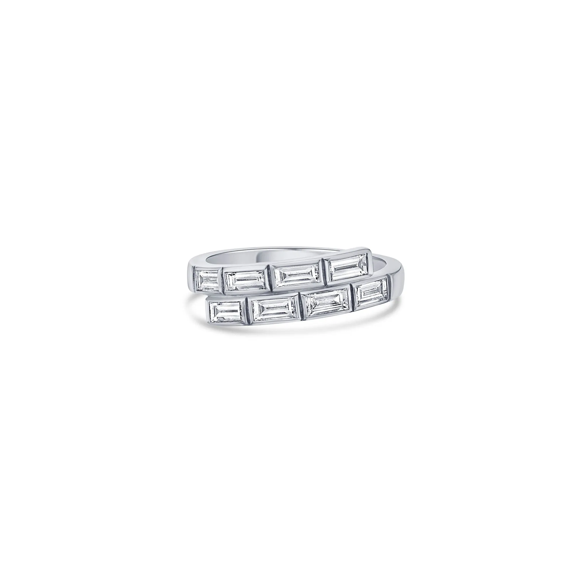 Dashes Wrap Ring with Baguette Lab Diamonds sold by Promise By Effy product image thumbnail 4