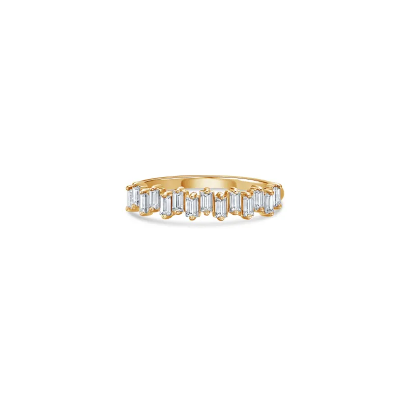 Staccato Band Ring with Baguette Lab Diamonds sold by Promise By Effy