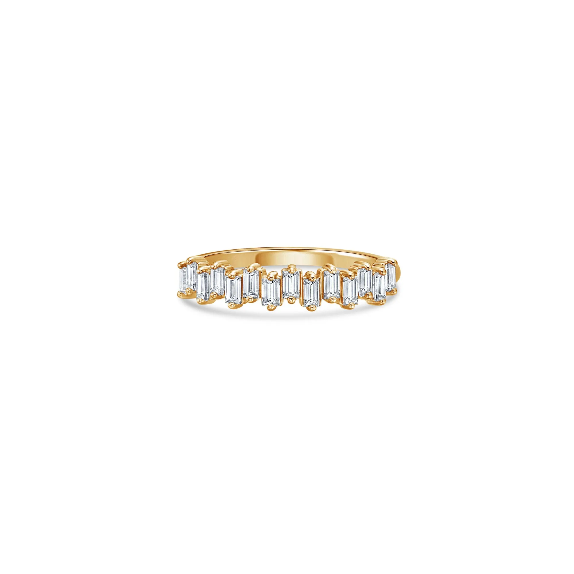 Staccato Band Ring with Baguette Lab Diamonds sold by Promise By Effy