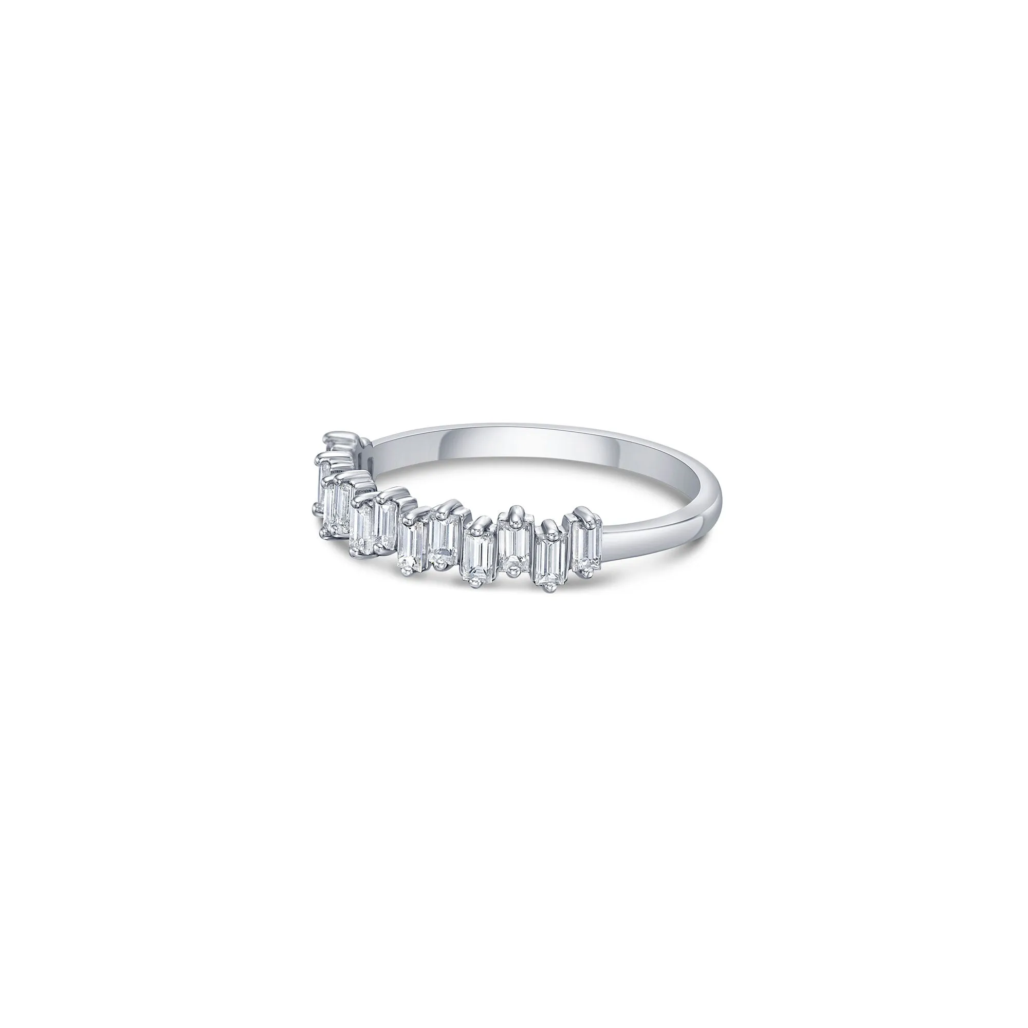 Staccato Band Ring with Baguette Lab Diamonds sold by Promise By Effy product image thumbnail 5