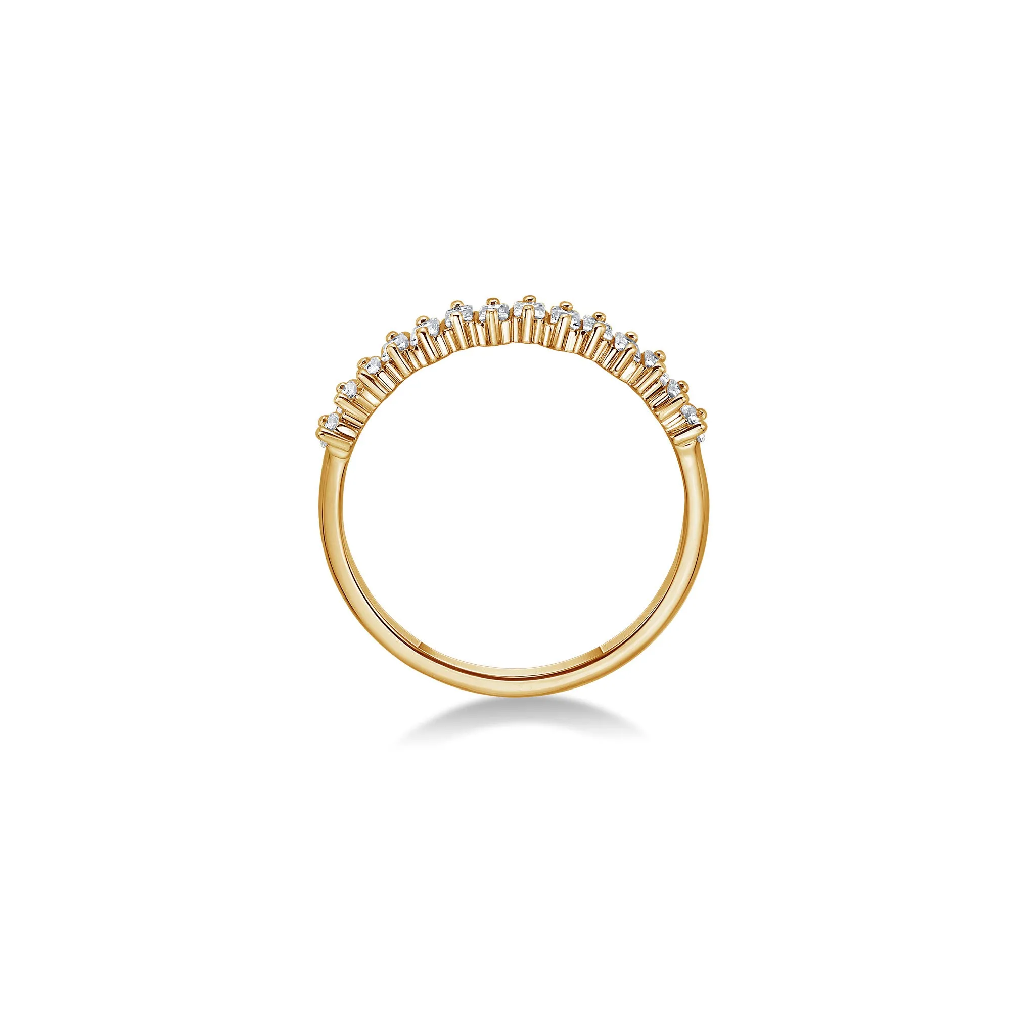 Staccato Band Ring with Baguette Lab Diamonds sold by Promise By Effy product image thumbnail 3